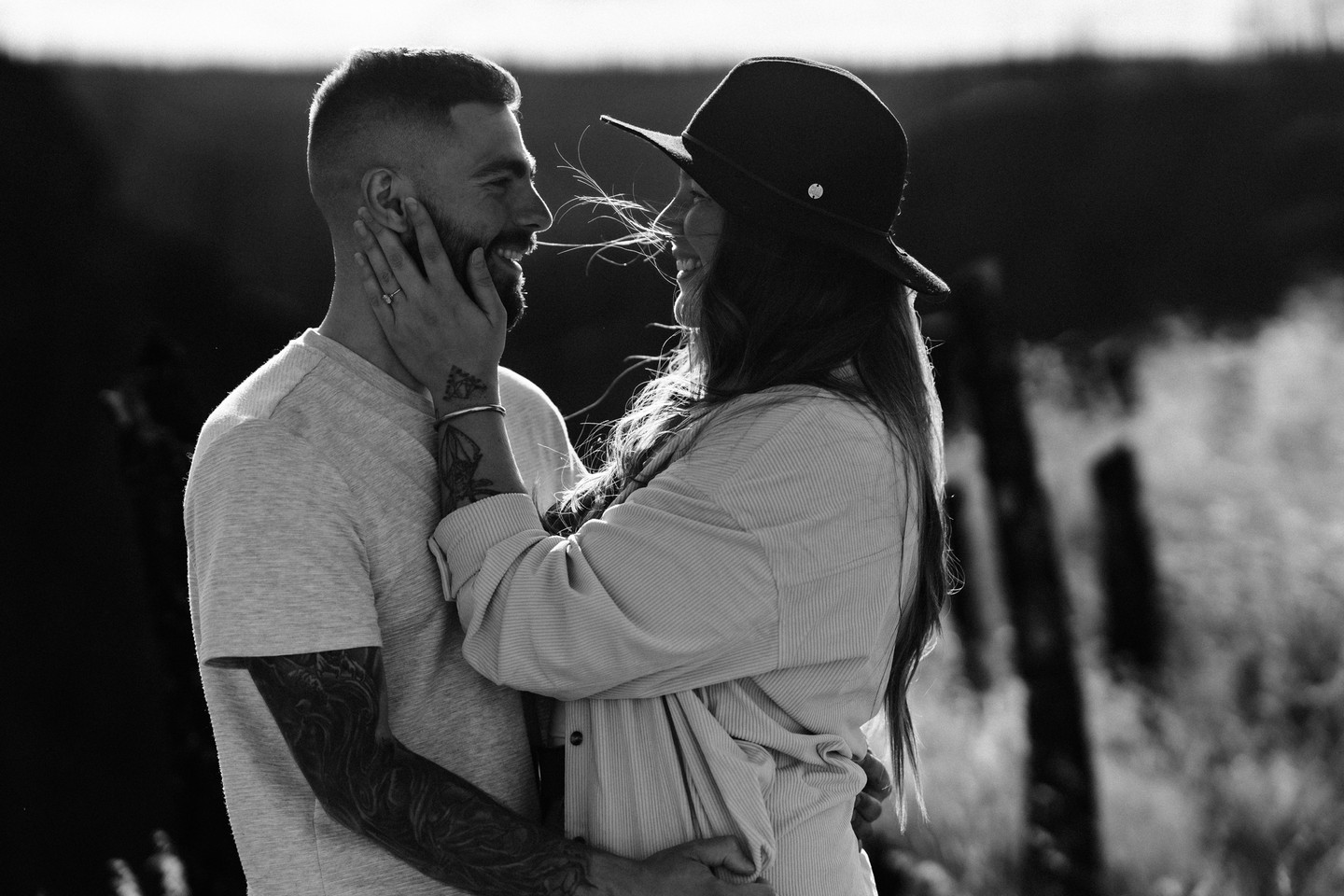 Exploring BC’s wild backyard—where gas stations are the last stop, cell service doesn’t exist, and epic waterfalls appear in the middle of nowhere. Dimitri & Erin’s Kamloops engagement session was pure adventure, and Deadman Falls did not disappoint. Checkout this blog post to get the full story!