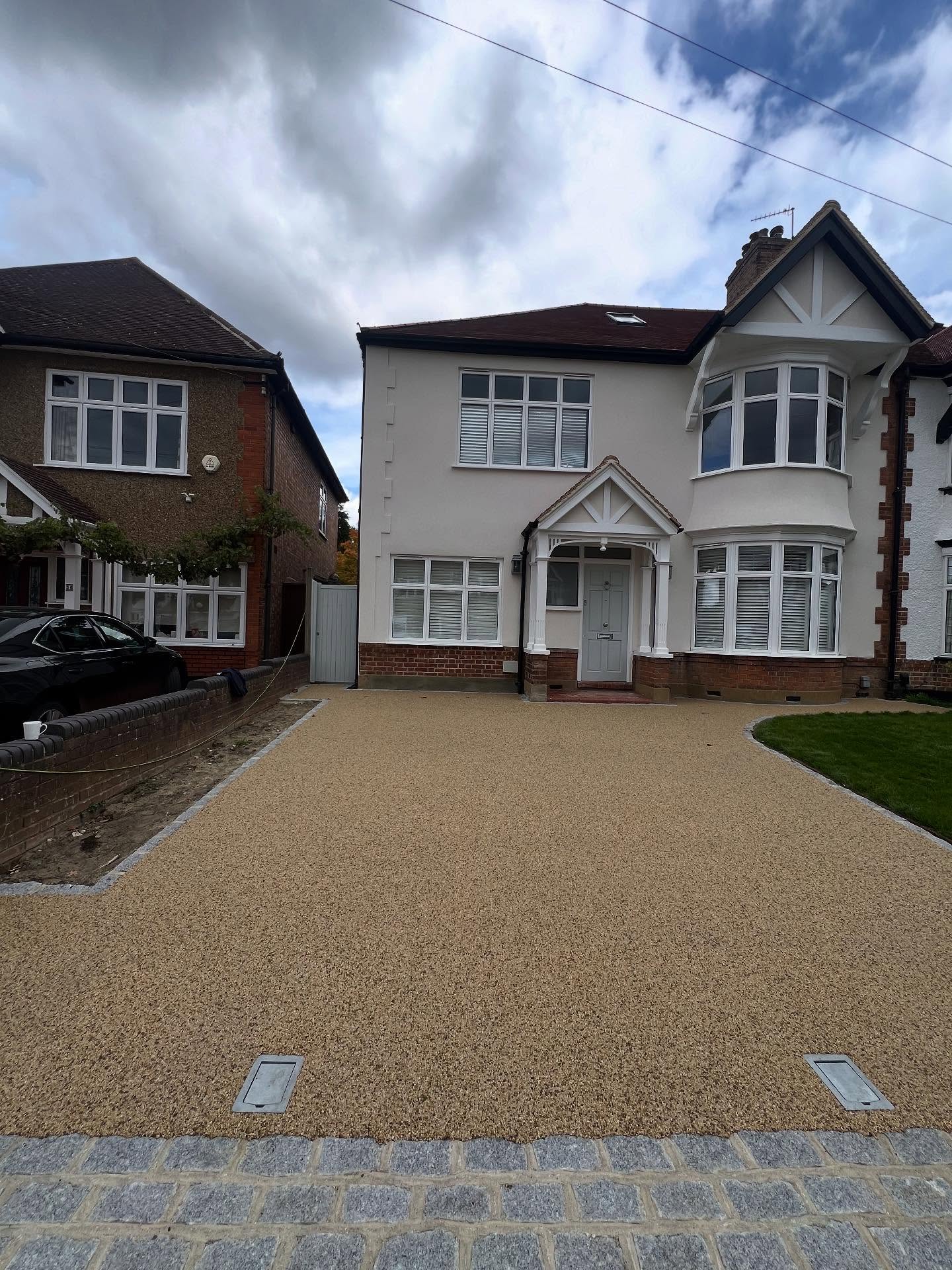 New resin driveway (wheatsheaf)