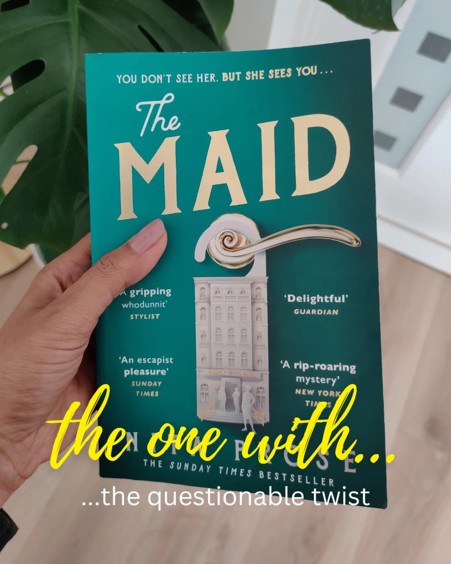 📚Book Review: The Maid by Nita Prose
This one was a bit of a mixed experience for me. It started off quite slow, and I honestly wasn’t sure I’d stick with it. But then the second half really picked up and became unputdownable, the tension and pacing were much stronger and I was hit with that 'one more chapter' feeling into the early hours.
That said, the ending left me disappointed. I kept waiting for a bigger, jaw-dropping twist, and it just didn’t land for me. I wasn’t a fan of Molly at the start, though she did grow on me over time and just when I thought I liked her, the twist about her gran took that away from me. I couldn’t really connect with her (or any of the characters) in a meaningful way.
I’ll admit, I judged this one by its cover (which I absolutely love) but overall, it wasn’t the story for me. I’m glad I gave this one a try.
❓Are you a 'clean as you go' type, or a 'let it pile up and tackle it later' person? 🧹