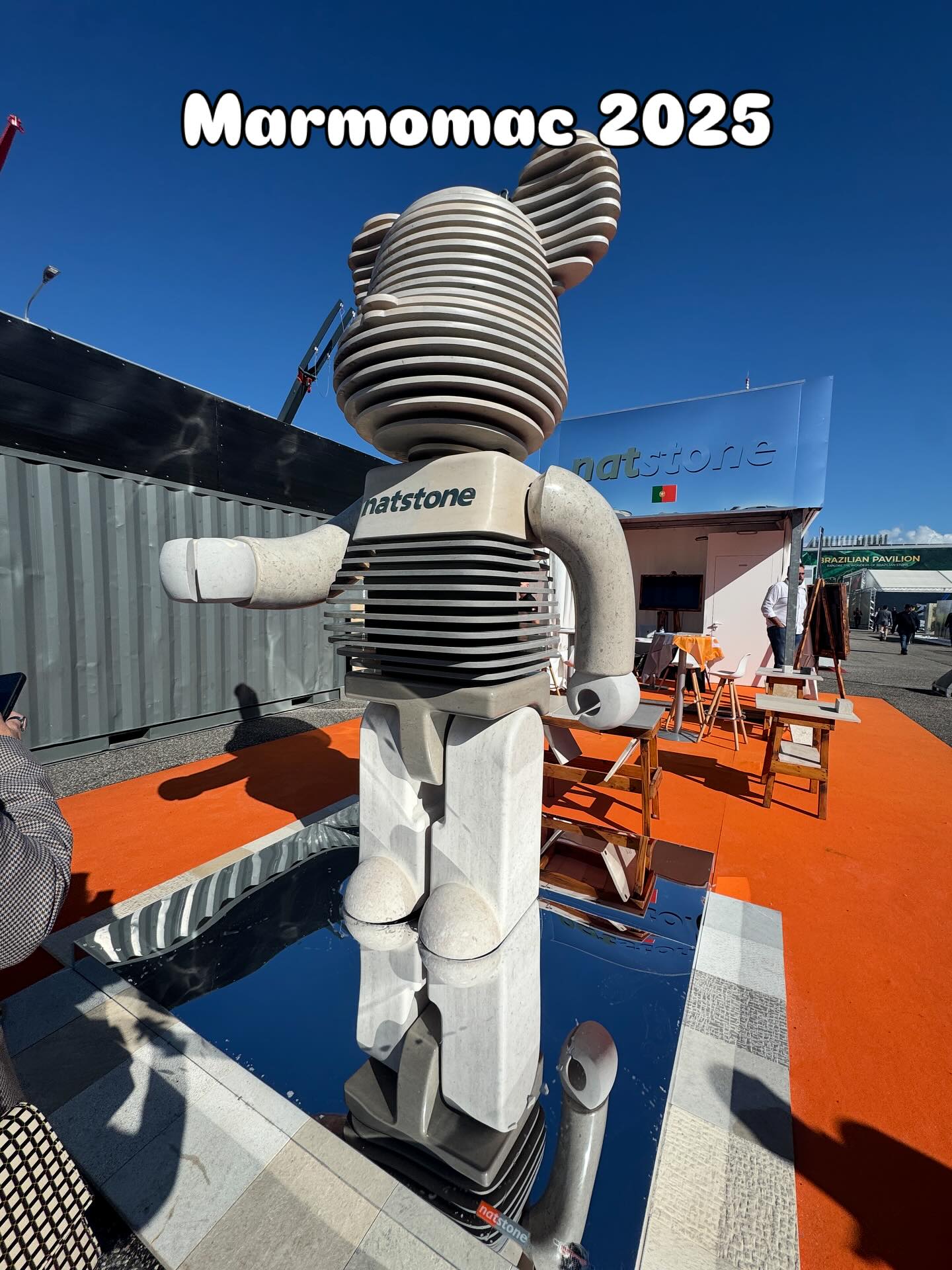 @Marmomac 2025. Venue is amazing. But it’s catching up with old friends and making new ones that makes this special.