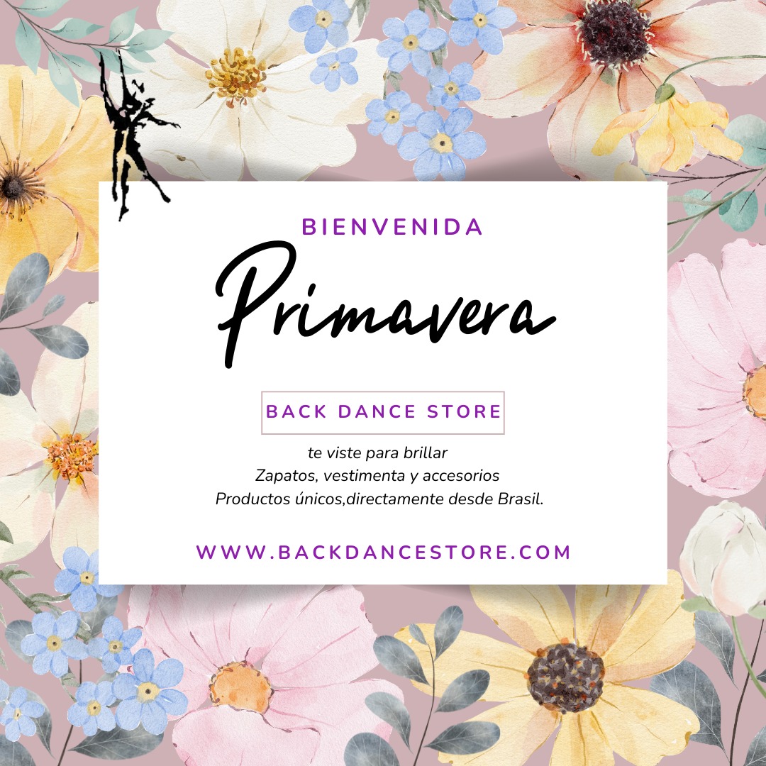 🌸 ¡Bienvenida, primavera! 🌸
La temporada perfecta para renovar tu estilo de baile ✨
En Back Dance Store encuentras desde zapatos hasta vestimenta 🤩
🔸 Productos importados directamente desde Brasil
💃 Baila con estilo, baila con pasión.
#BackDanceStore #DanceChile #DanzaChile #SantiagoDance #BalletChile #JazzDanceChile #ContemporaneoChile #TapDanceChile #DanzaSantiago #BailarEsVida #ModaDance #VestuarioDanza