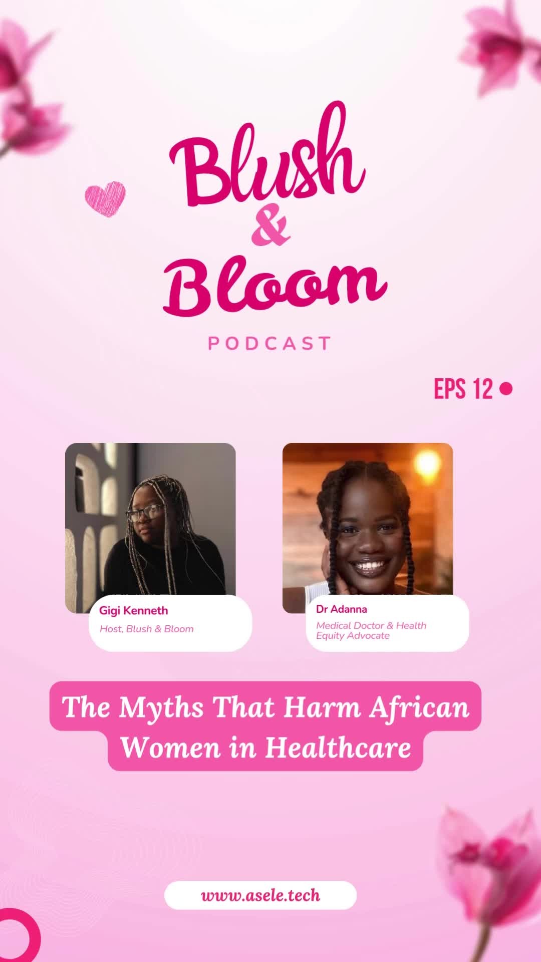 How many women have been told that painful periods are “normal”?
That simple phrase hides one of the biggest healthcare myths harming women today. In fact, painful periods can be a sign of conditions like endometriosis or fibroids—but many women are dismissed before getting proper care.
Here are a few insights we discussed with Dr. Adanna (@nnem__ ) on the Blush and Bloom Podcast:
🌸 Painful periods should never be dismissed—they can point to deeper health issues.
🌸 Social and environmental factors (income, education, where you live) shape outcomes just as much as genetics.
🌸 Language matters: calling period products “sanitary” carries harmful implications.
🌸 Advocacy starts small—change begins in our own corners of the world.
The full conversation explores myths, social determinants of health, and what sustainable solutions for women’s healthcare can look like.
❓ What’s one women’s health myth you think needs to be challenged more often?
#WomensHealth #Asele #BlushAndBloom #HealthcareEquity #EndometriosisAwareness