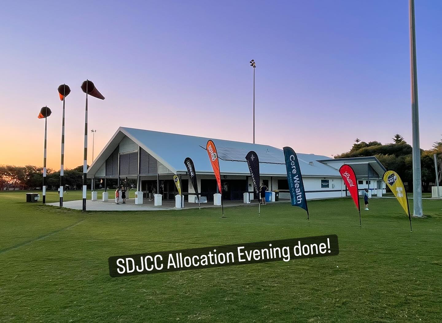 Thank you to everyone that joined us for our Team allocation evening. An awesome sunset 🌅☀️ on show as well!