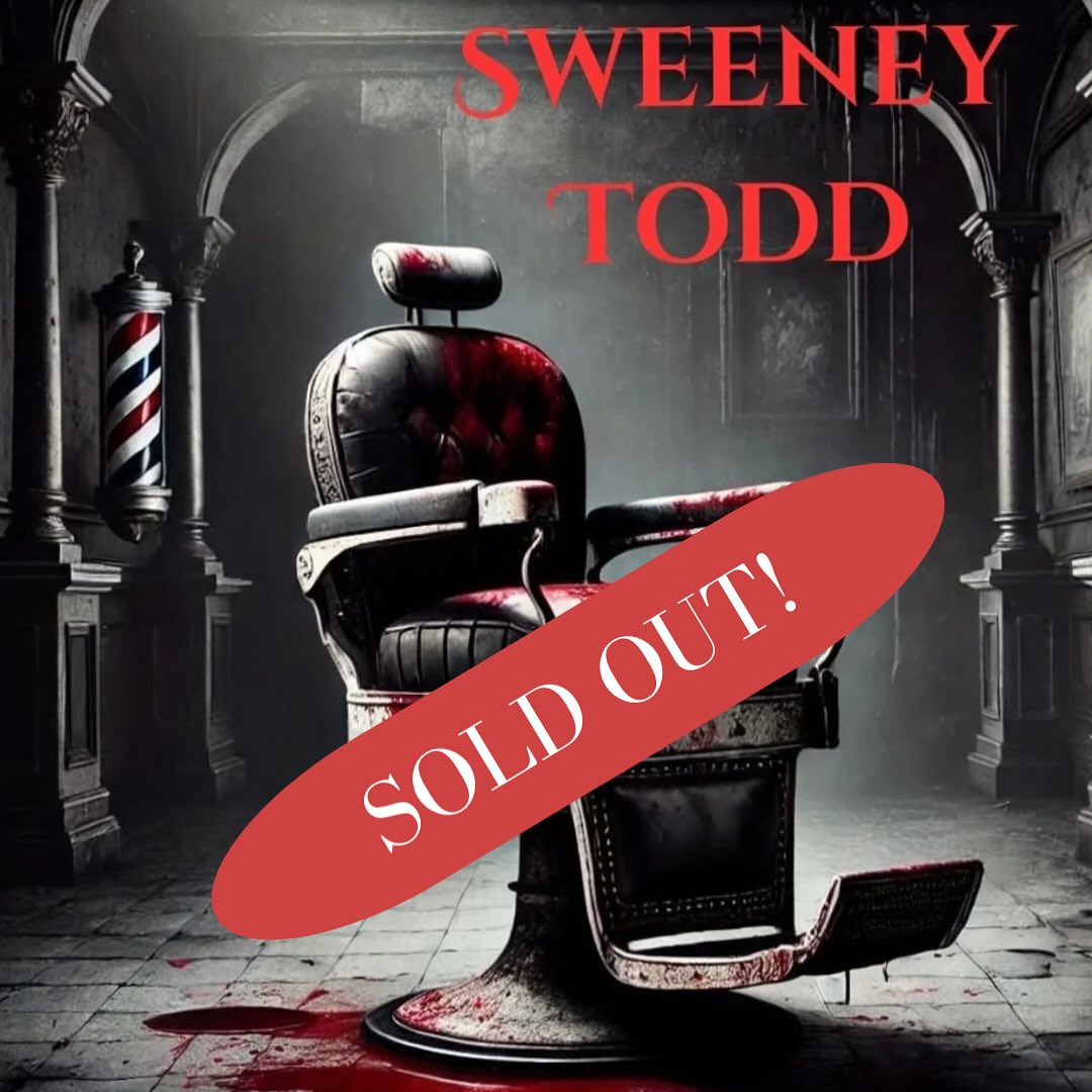 Sweeney Todd is officially..😱SOLD OUT!😱
👀WOW what a response!! ❤️
🥧THANK YOU to everyone who has bought a ticket - you are in for a frighteningly good show 🔪
⏳If you missed out, make sure to follow the ticket link below to register for the waitlist for returns! ⏳ Any ticket enquiries will be email only info@bhos.org, please do not direct message anyone for tickets🖤
https://www.ticketsource.co.uk/brighton-hove-operatic-society?fbclid=PAQ0xDSwLRGBxleHRuA2FlbQIxMQABp81ivntcZd47anNgAQfEg3Fqa38Hhtpw2kqxChUOxYRESYjmrzOov26Iy1QR_aem_v182yzSQCTmbZiccCi-LuQ
We cannot wait to share this thrilling show with you all⚰️
#brighton #brightontheatre #sweeneytodd #amdram