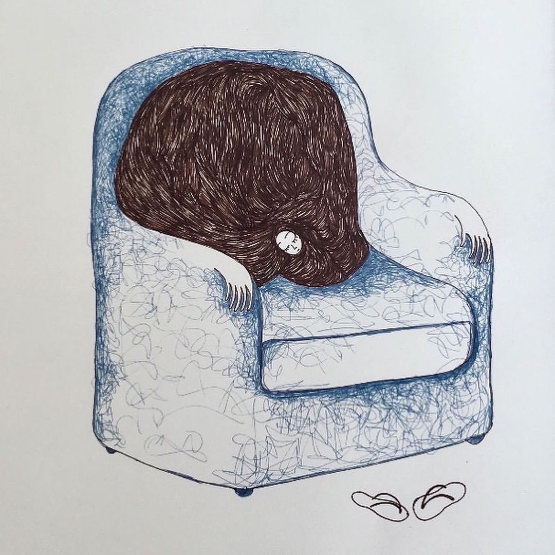 “Blue sofa & dark me”
•
•
#dark#darktimes#anxiety#darkness#sadness#sinking#me#anxiety#depression#bluesofa#darkme#darktimes#art#artist#artwork#story#today