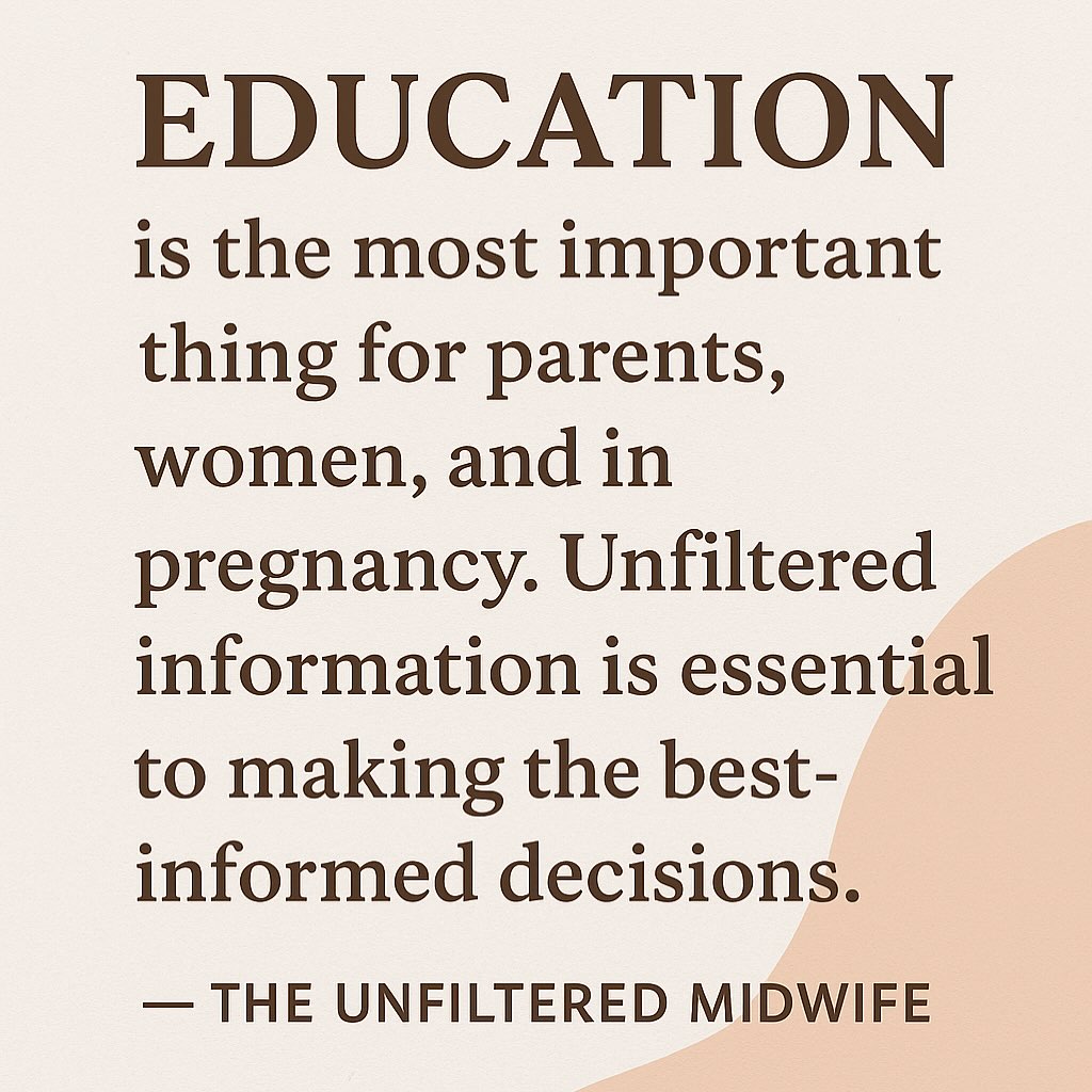 Parents deserve to have all the information when deciding what is best their baby. Women deserve to have all the information when deciding what is best for their bodies. Teenagers deserve to have all the information when deciding how to protect themselves from pregnancy and infections. I am sick and tired of patients not getting enough education due to 5 minute doctor’s appointments, misinformation from the internet, opinions of friends and families, media influence and most importantly, lack of resources for people to turn to to get helpful and accurate information. Well I’m ready to change that.
#theunfilteredmidwife #birthclass #parenting #childbirtheducation #newbaby #pregnancy #womenshealth #nursepractitioner #midwife #cnm #csection #newmom #newdad #education