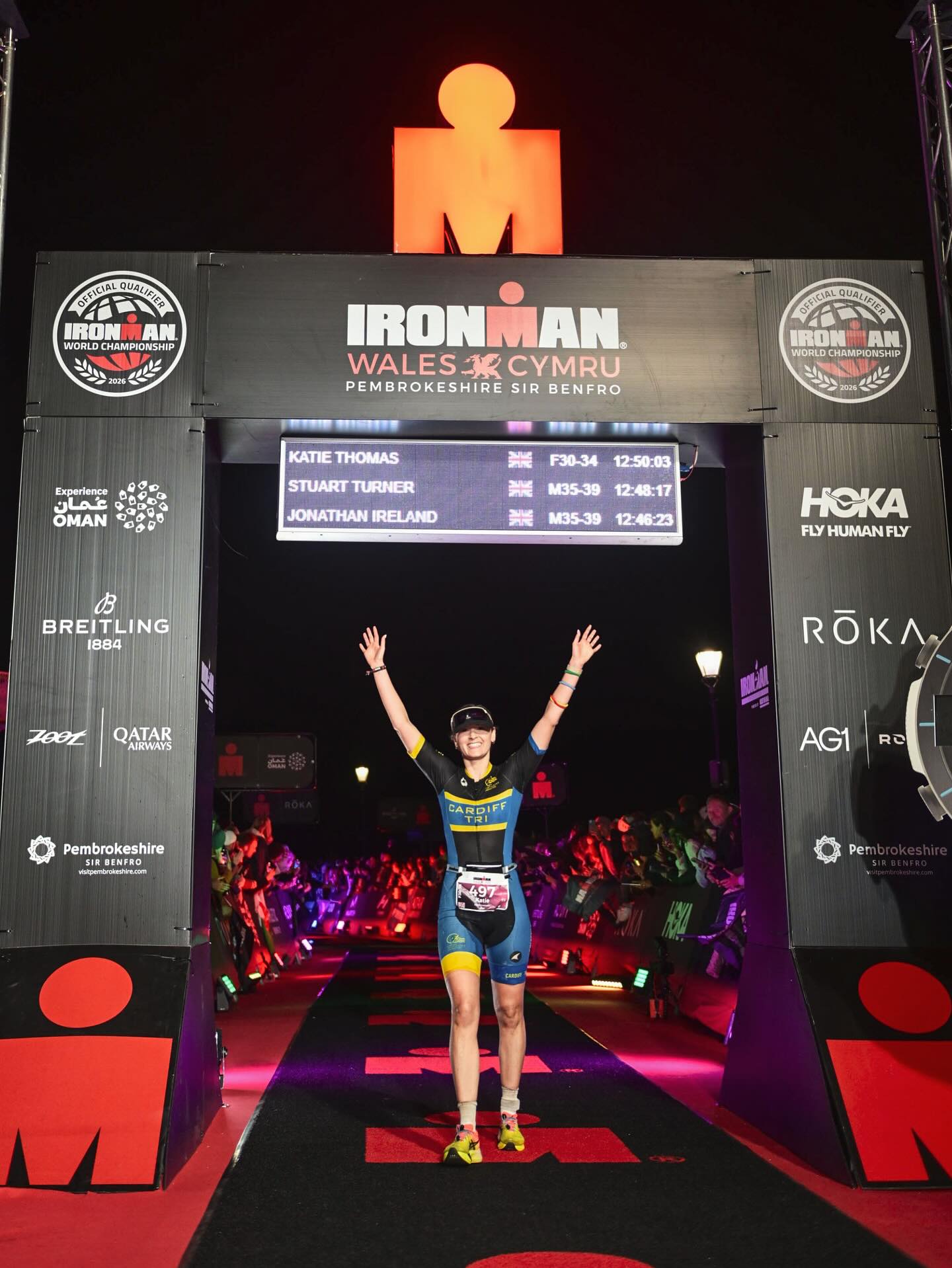 🏅 MIDWEEK MEDALS🏅
🤩 What a weekend 🤩
It started with @samhes7 and @danllyrgriffiths completing the Saundersfoot triathlon on Friday evening with both looking strong over a tough course 💪🏽 🔥
The main event on Sunday IM WALES 🏴 🐉. All 8 of our members smashed it 💥💥
- @rhyswynjones1
- @hlewistga
- @katie1908
- Matt
- Rhodri
- @ianherbert64
- Ben
- @scottjones15_
Awesome performances from everyone in challenging swim & bike conditions 🌊 🌬️ . @ianherbert64 won the welsh long distance champs in his AG too!! What a bonus 🤩
Thank you to everyone who came down to support, it was incredible and very much appreciated 🫶🏻🫶🏻
WHO’S IN FOR NEXT YEAR?!?! 😜
💛💙🖤
#ironman #ironmanwales #ironmantraining #cardifftriathletes #bestclubintheworld #slaythedragon