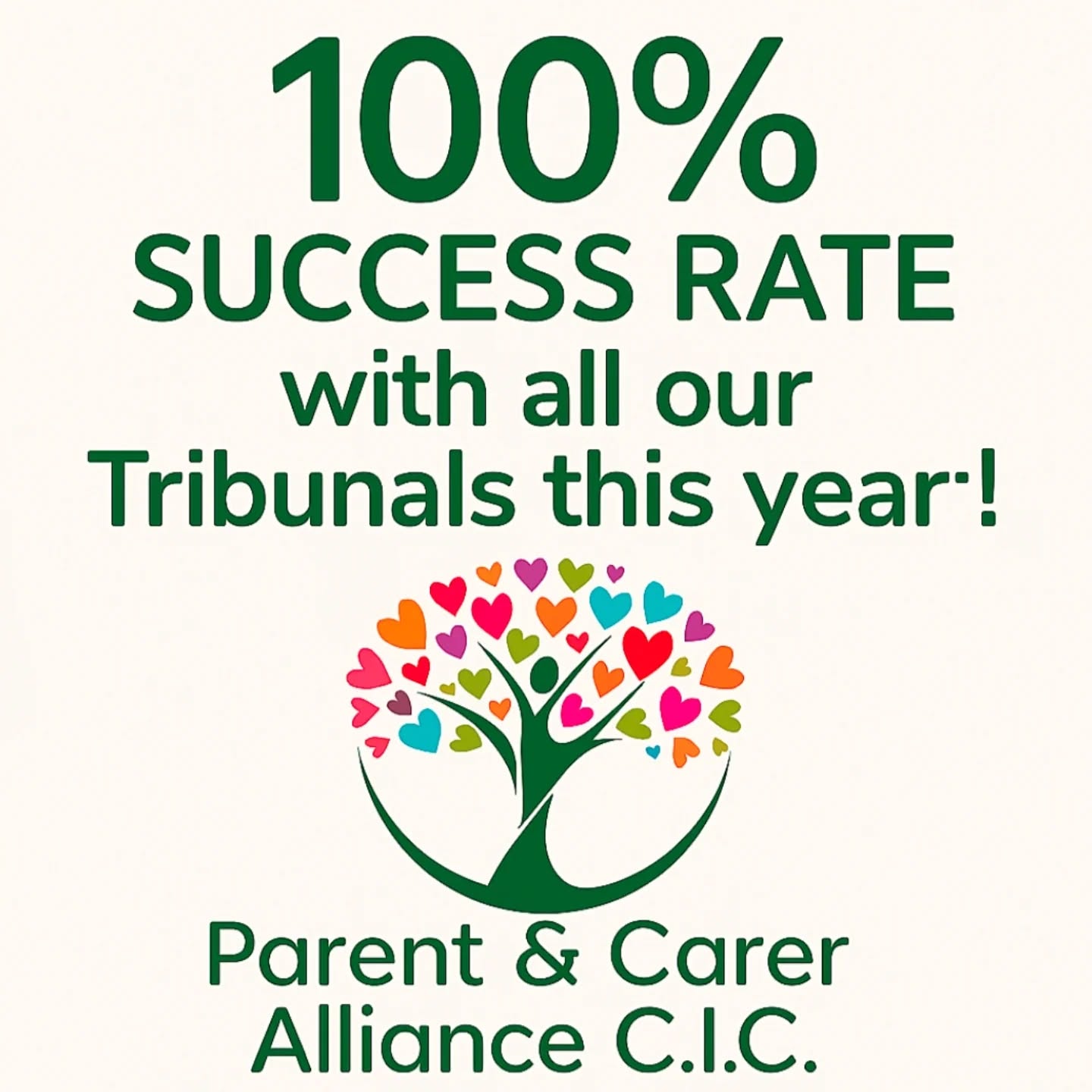 🎉We are celebrating another WIN at Tribunal this week!! 🎉
Keeping our 100% Success Rate this year!
🎺We are happy to blow our own trumpet when it means one of our families wins 🎉
Are you heading to Appeal? Feeling overwhelmed by the process? Or just need support with the legalities?
Our team is here to support you every step of the way!
Here's the link for the services that we can help you with: https://www.parentandcareralliance.org.uk/sen-support
#strongertogether❤️ #sensupport #senadvocate