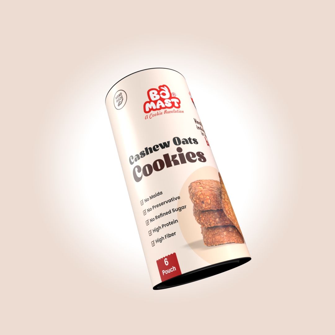 🥜🌾 BoMast Cashew Oats Cookies – 6 Pouch Pack 🌾🥜
Crunchy cashews meet the wholesome goodness of oats – a snack that’s both nutritious & delicious! ✨
Loaded with fiber, protein, and natural flavors, these cookies are crafted for smart snacking.
✅ No Maida
✅ No Refined Sugar
✅ No Palm Oil
✅ No Preservatives
✔ 6 pouch pack – perfect for sharing with family, stocking up for office breaks, or gifting
✔ Rich in taste, light on the tummy, and full of healthy goodness
✔ Ideal for kids, fitness lovers & mindful snackers
With BoMast Cookies, every bite is a balance of taste & health 💚
📍 Get yours 👉 www.bomastcookies.com
#BoMastCookies #CashewOatsCookies #NuttyOatsSnack #HealthyNutCookies #SmartSnackingChoice #OatsWithCashew #WholesomeNutCookies #CleanSnackLife #ProteinRichCookies #HealthyNutSnack #BoMastHealthyBites