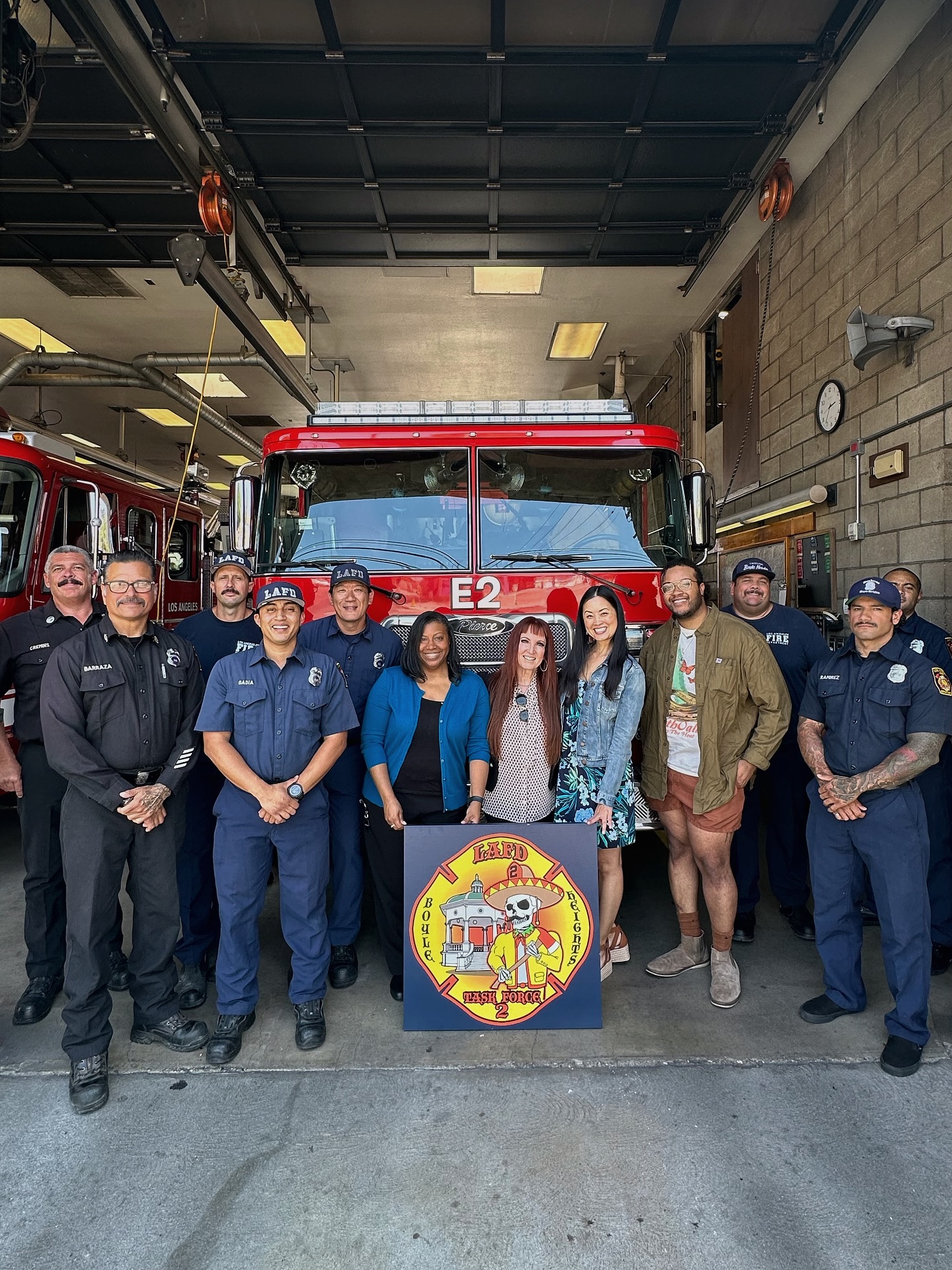 Big thanks to the B shifters and Chef Henry at LAFD fire Station 2 in Boyle Heights for a delicious lunch and an invigorating day at the station, which included a ride along!
It never ceases to amaze me how personable and down-to-earth firefighters are, even while on shift and en route to saving lives and our communities. I feel fortunate that I got to witness this first hand and even more fortunate that I get to work to support these heroes for all they do for our communities! 🚒
You have a chance to give back to LA City firefighters next Saturday, September 27th at Warner Center Park from 9am - 4pm. Our Salute to Firefighters Festival will feature firefighter food booths, a classic car show, firefighter demonstrations, live music, raffle/silent auction, and so much more see the flyer in the last slide. All proceeds benefit @givetoahero - see you there!