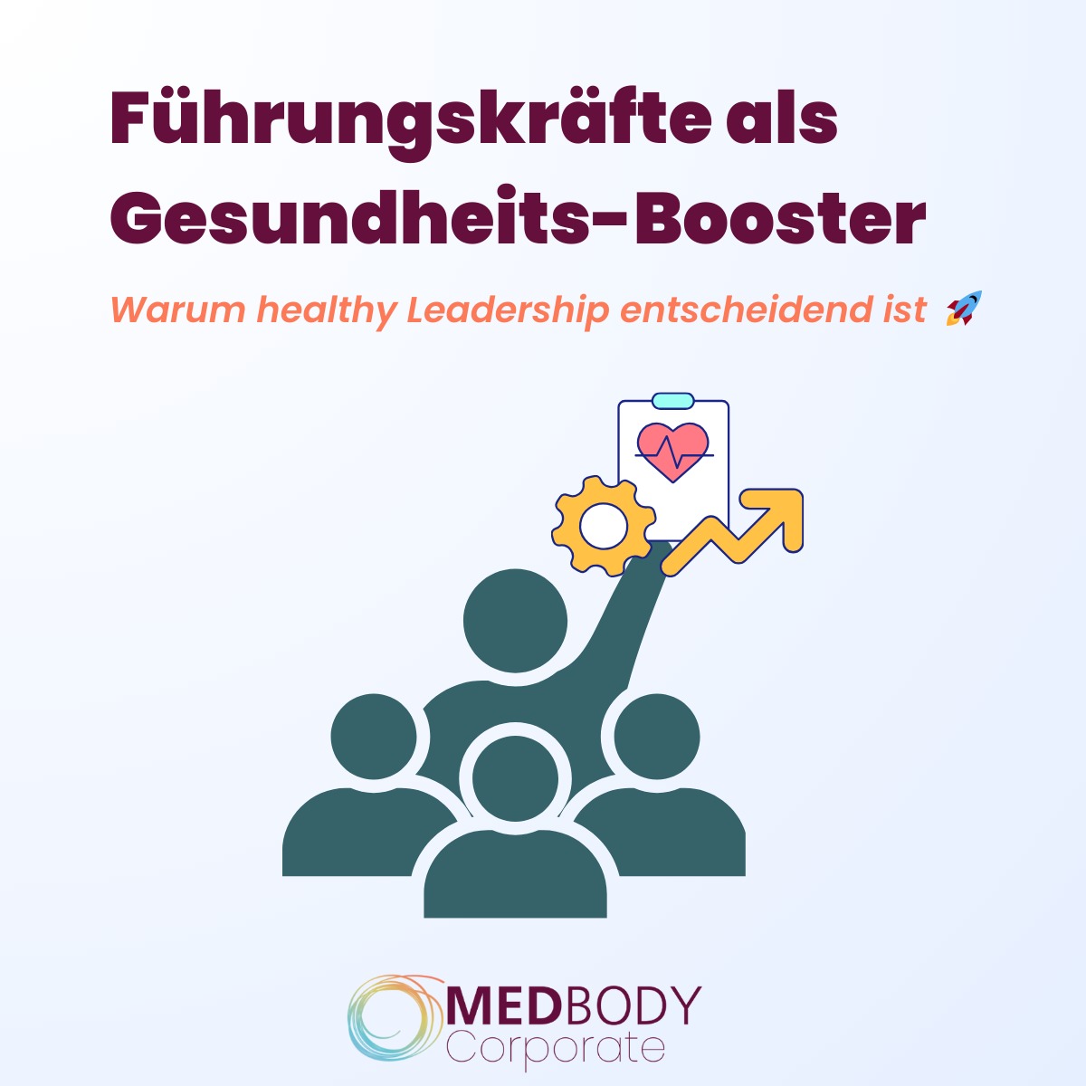Führungskräfte als Gesundheits-Booster: Warum Healthy Leadership entscheidend sind 🚀
Führung ist mehr als Strategie und Organisation – sie ist ein Multiplikator für Gesundheit.
Aktuelle Forschung zeigt:
✅ Gesundheitsorientierte Führung reduziert Burnout-Risiken und Stress. Studien aus Deutschland (u. a. BGW, Springer 2024) belegen, dass Führungskräfte durch Vorbildfunktion und Unterstützung das Wohlbefinden der Beschäftigten messbar verbessern.
✅ Vorbild sein wirkt ansteckend: Mitarbeitende übernehmen gesundes Verhalten eher, wenn Führungskräfte es sichtbar vorleben. Untersuchungen zeigen: Führung beeinflusst direkt die Selbstführung und Motivation der Teams.
✅ Engagement statt Erschöpfung: Laut AOK Fehlzeiten-Report 2024 haben Beschäftigte mit hoher emotionaler Bindung ans Unternehmen deutlich weniger Krankschreibungen. Diese Bindung hängt entscheidend vom Führungsverhalten ab.
✅ Kultureller Nutzen: Klarheit, Fairness und Bedeutsamkeit im Führungsverhalten stärken nicht nur die Gesundheit – sie fördern auch Leistung, Loyalität und Innovationskraft.
👉 Kurz gesagt: Führungskräfte sind der Schlüssel, wenn es darum geht, betriebliche Gesundheit vom Konzept in die gelebte Praxis zu bringen.
Genau hier setzt MEDBODY Corporate an:
Unser Programm verbindet wissenschaftlich fundierte Lebensstilmedizin mit praxisnahen Impulsen für Führungskräfte – damit sie nicht nur entscheiden, sondern auch vorleben.
So werden sie zu echten Role Models, die Gesundheit in ihre Teams tragen.
💡 Gesunde Führung ist kein „Nice-to-have“ – sie ist ein strategischer Erfolgsfaktor für jedes Unternehmen.
➡️ Mehr zu unserem Ansatz: www.medbody-corporate.de
#HealthyLeadership #GesundeFührung #Leadership #BGM #GesundheitAmArbeitsplatz #MEDBODYCorporate