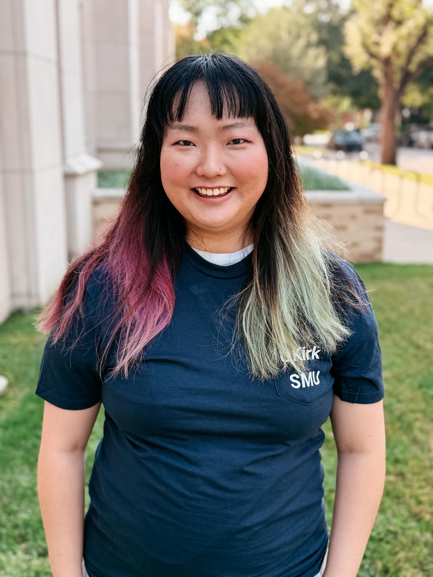 🎉Meet more of our student leaders!
Maggie Qiu (she/her) is a senior from Shanghai, China, majoring in Psychology with a minor in Business (graduating Fall 2026). She is passionate about songwriting, advocacy, and arts & crafts. She is also a devoted servant to her cat Oly.
Walker Homan (he/him) is a senior from Dallas studying Economics and Mathematics. Outside of UKirk, he is an undergraduate research assistant in the Political Science department and a tutor for ESL elementary schoolers. You are most likely to find him scurrying across Dallas Hall Lawn in an attempt to make it to class on time.
Julia Millen (she/her) is a sophomore from Houston studying journalism and human rights. She loves getting coffee, watching real housewives, and anything Beyonce.