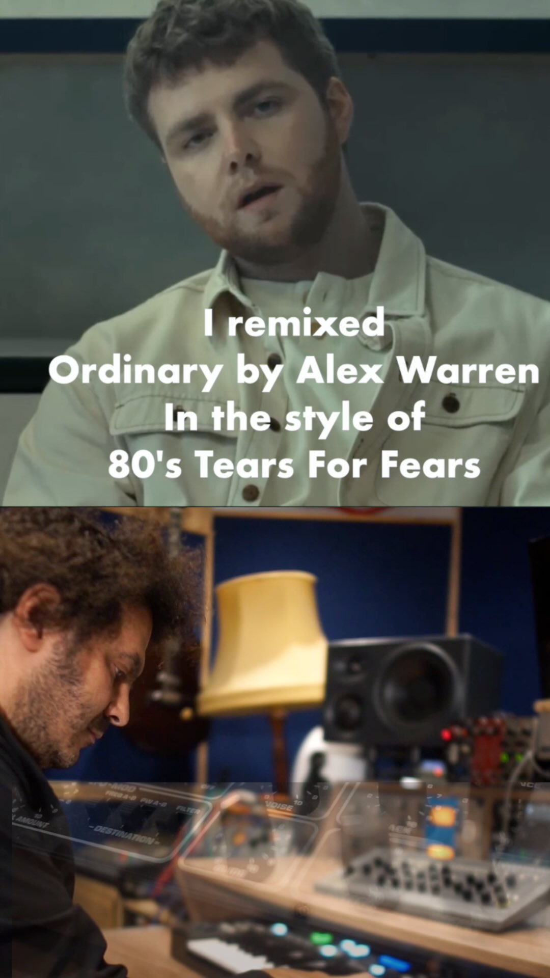 Been a while since I made one of these remixes. Alex Warren’s Ordinary is such a great song—timeless yet cutting edge, holding up against any classic. I found myself singing it with the same beat and vibe as Tears For Fears’ Everybody Wants To Rule The World—and to my surprise, they’re the same tempo… so the remix had to happen 🙂
I used Logic’s Stem Splitter and kept Alex’s vocals, since I think the result is really worth hearing. Hope you like it, share it, and give it some love. Maybe Mr. Warren himself will hear it!
#alexwarren #ordinary #remix #tearsforfears #80s #newwave #musicproducer #logicpro #mashup #newmusic #retrovibes