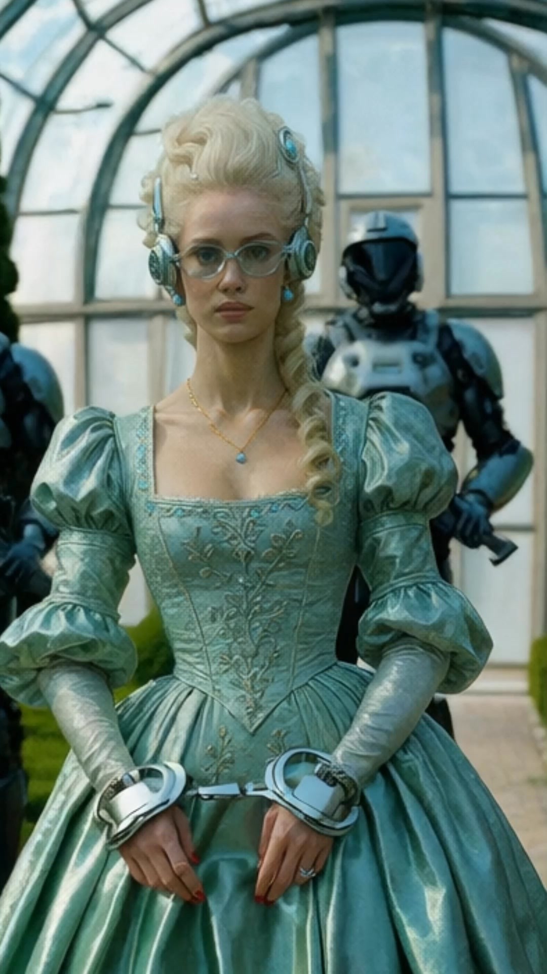 🎀✨ Rococo meets Robots ✨🤖
What if Versailles had WiFi?
Where golden frames whisper secrets of the past,
and a blue stone carries them into the future. 🌊💛
This is Neo-Rococo jewelry: timeless elegance colliding with tomorrow’s machines.
For the dreamers, the rebels, and the ones who live in two centuries at once.
💎 Stainless Steel + 18k Real Gold Plating
💧 Waterproof & Hypoallergenic
🌊 Sky-blue cabochon pendant (1.2 cm)
👑 Style it as if Marie Antoinette was scrolling through TikTok.
👉 Discover more at divergentelements.com
#RococoRebel #DivergentElements #NeoRococo #JewelryOfTheFuture #OceanGlow #MinimalJewelry #FuturisticStyle #GoldNecklace