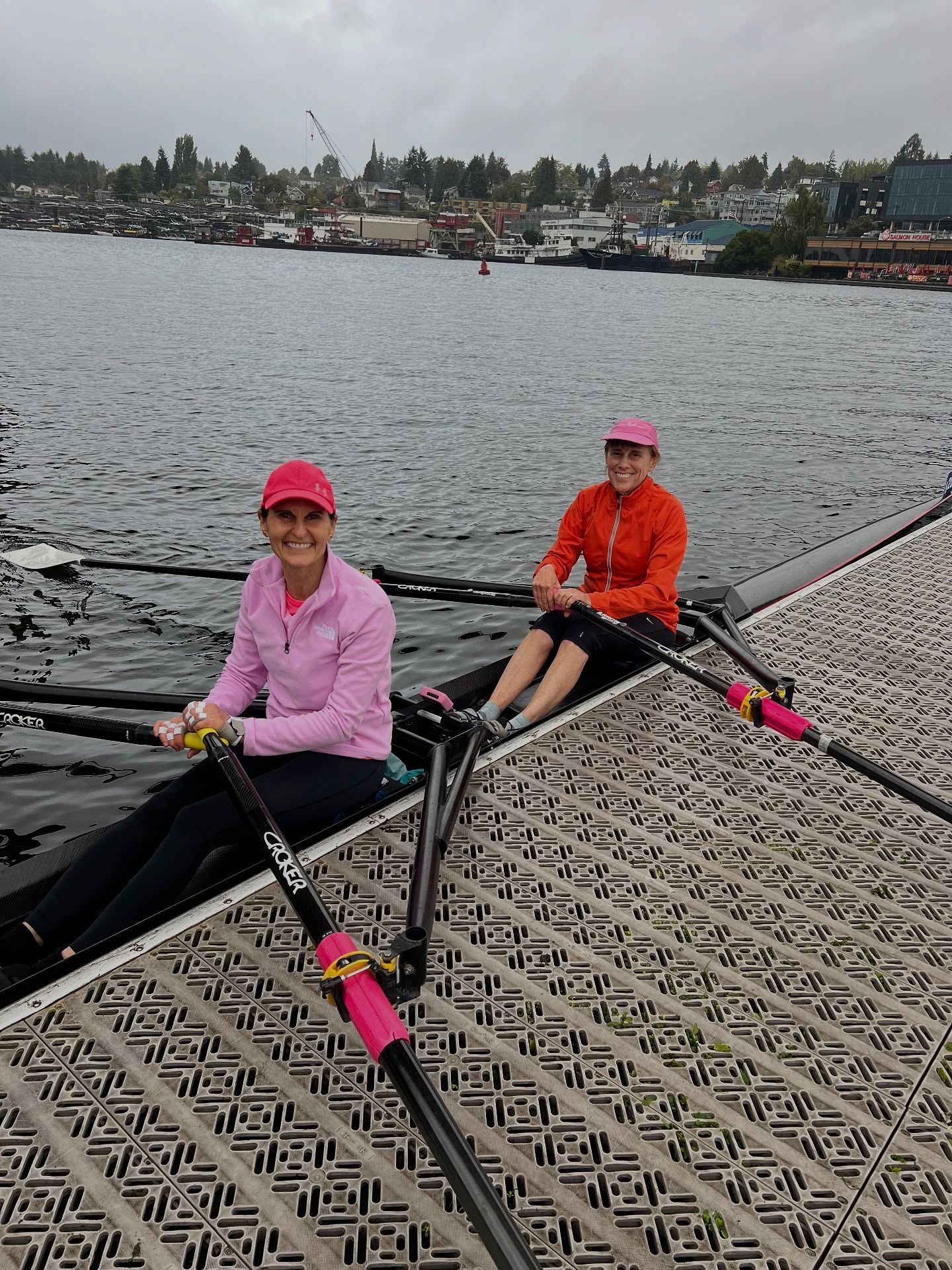 Happy race day at @pinkribbonrow from Pocock Rowing Club! Swipe to see lots of smiling through the soggy layers, testing new lineups and race strategies, and making the best of the first home fall racing opportunity! 🥇🥇🥇🥈🥈🥈🥈🥉 & many a good regatta experience collected! 💫💞