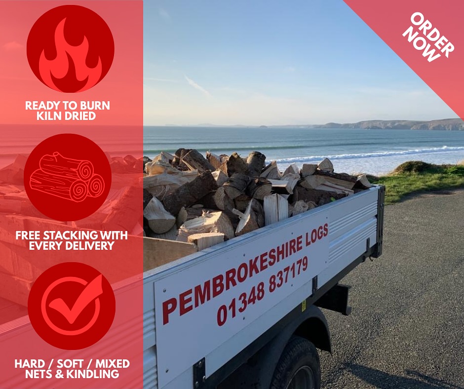 Summers nearly over and homes need to be kept warm🔥🪵 Order your logs now!
Seasoned logs delivered straight to your door – ready for cosy nights in.
🚛 Fast delivery across Pembrokeshire
🪵 Free stacking
🔥 Kiln dried - ready to burn
📦 Order now and stock up before the chill sets in!
Message us today to book your delivery.
Call us - 01348 837179
Email us - Pembrokeshirelogs@gmail.com
Order on our website - www.Pembrokeshirelogs.co.uk