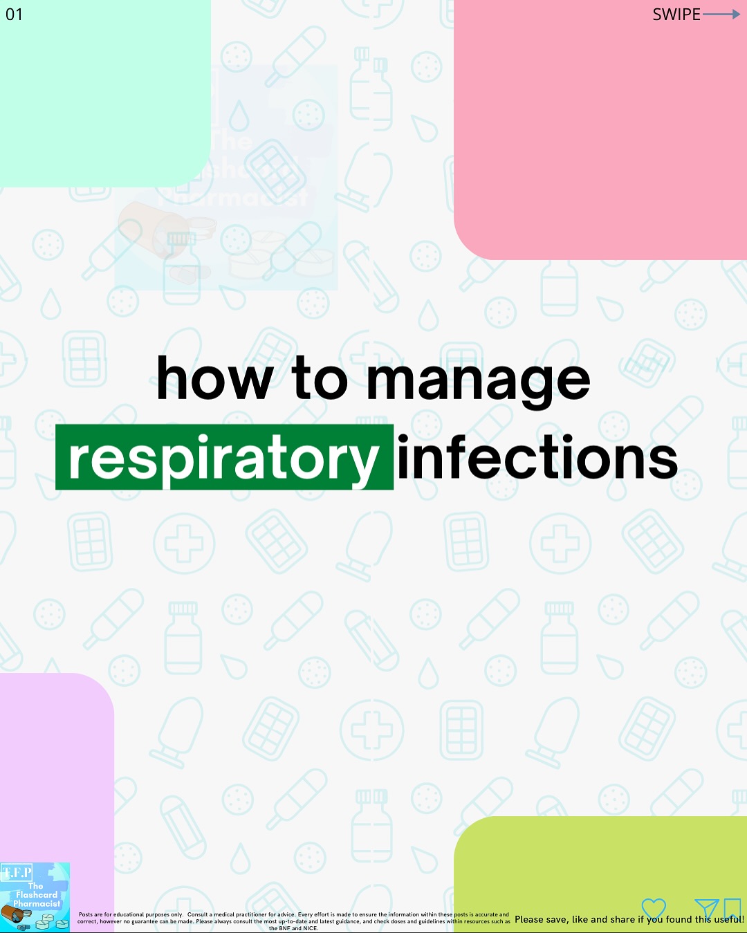 How to manage respiratory infections!
As we head into the colder months, respiratory infections become much more common in primary care and community pharmacy.
This post breaks down some of the most common respiratory infections you’ll see including:
Usual causes
When antibiotics are appropriate
First-line & second-line choices (with doses)
Key patient advice & safety netting
Scoring tools (FeverPAIN, Centor, CURB-65)
Swipe to the end, to test your knowledge with a quick case question, comment down below with your rationale.
#pharmacy #pharmacist #foundationpharmacist #pharmacytraining #clinicalpharmacy #reels #explorepage #pharmacyschool #mpharm #pharmd #pharmacology #pharmacologyrevision #foundationdoctor #GPregistrar #GPTraining #pharmacologyschool #revisepharmacology #preregistration #foundationtraining #nursetraining #nursestudent #pharmacystudent #medicinestudent #pharmacyquiz
#futurepharmacist #studentpharmacist #meded
