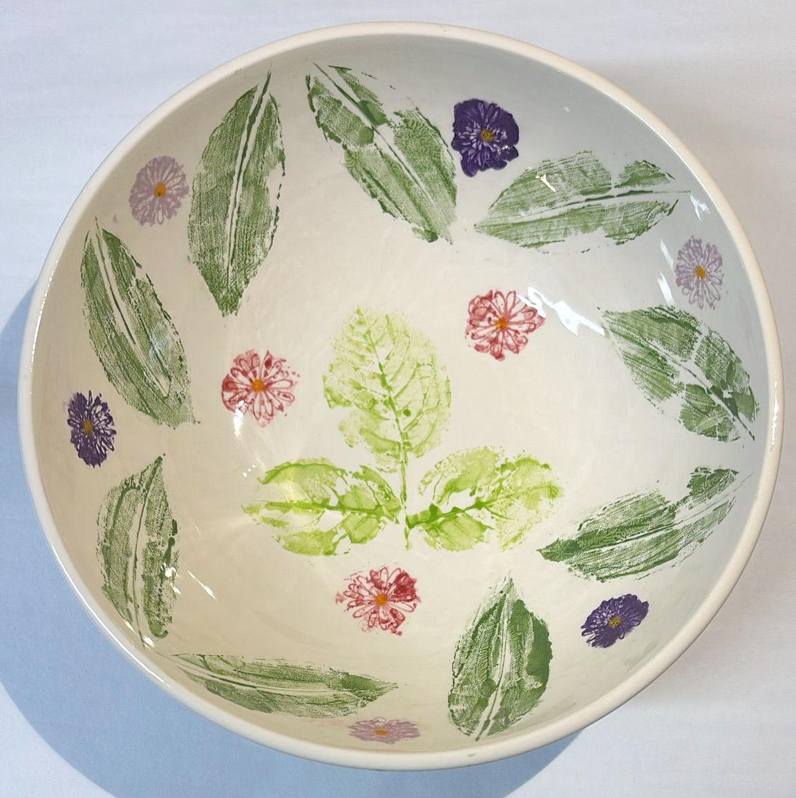 We’re loving the results from our leaf printing evening workshop! 🤩