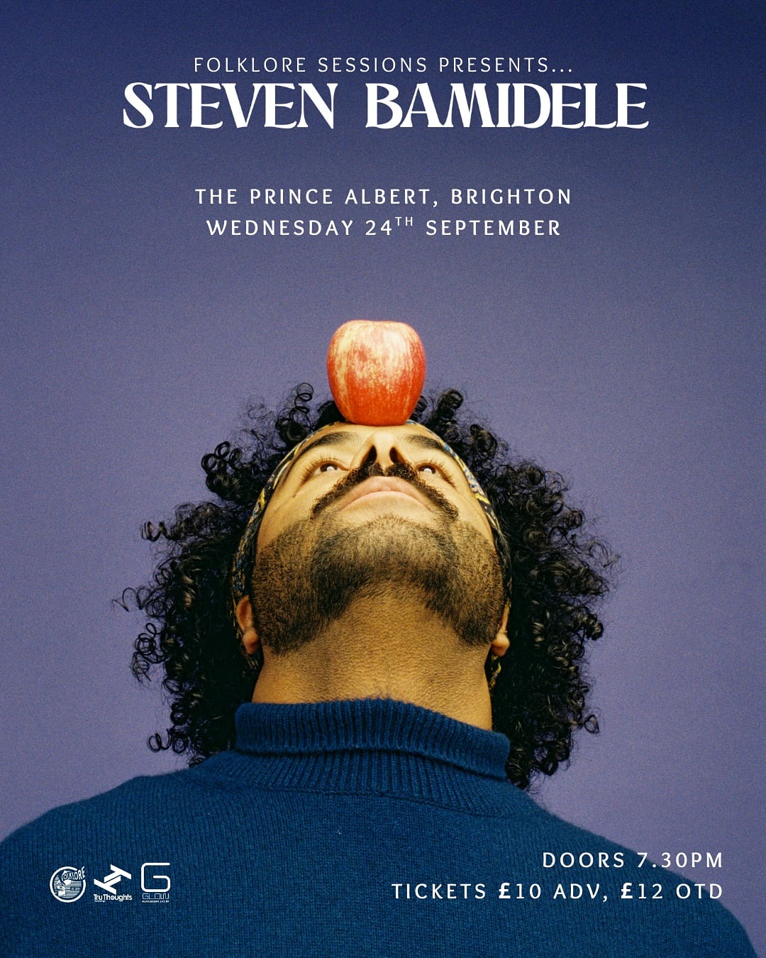 ⚡️FOLKLORE SHOWS TONIGHT⚡️
We’ve got two incredible shows happening tonight in Brighton for you to choose from…
STEVEN BAMIDELE at The Prince Albert, one of our favourite artists full stop. Celebrating the release of his stunning new record “THE CRASH!” With support from Avijé 🖤
TWO POUNDS DOWN headline The Folklore Rooms for a three band bill consisting of some of the most exciting new bands coming out of town for just £5 OTD❗️Will.E Blays Horrible Lot and Crimson complete the party, come discover something completely new for less than the cost of a pint 🖤
FOLKLOREx