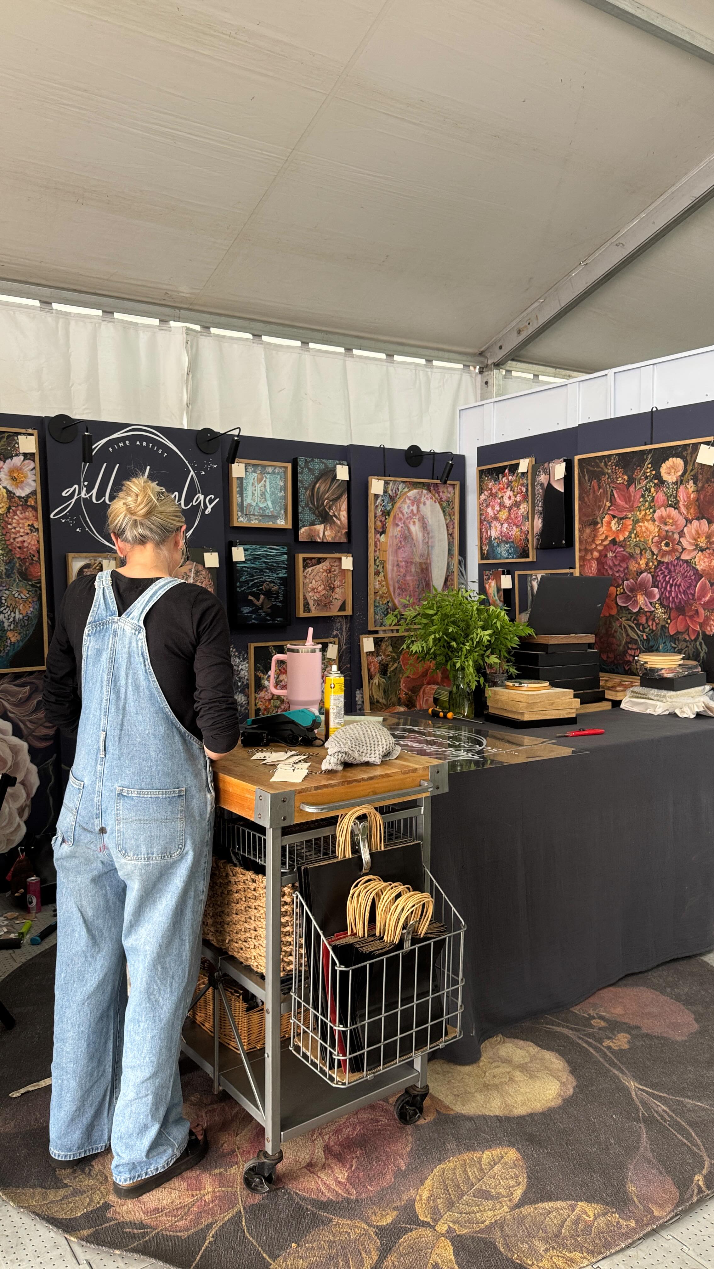 Been painting, drawing, sewing, cutting, stitching, can’t wait to show you what I’ve been up to 🧡🧡