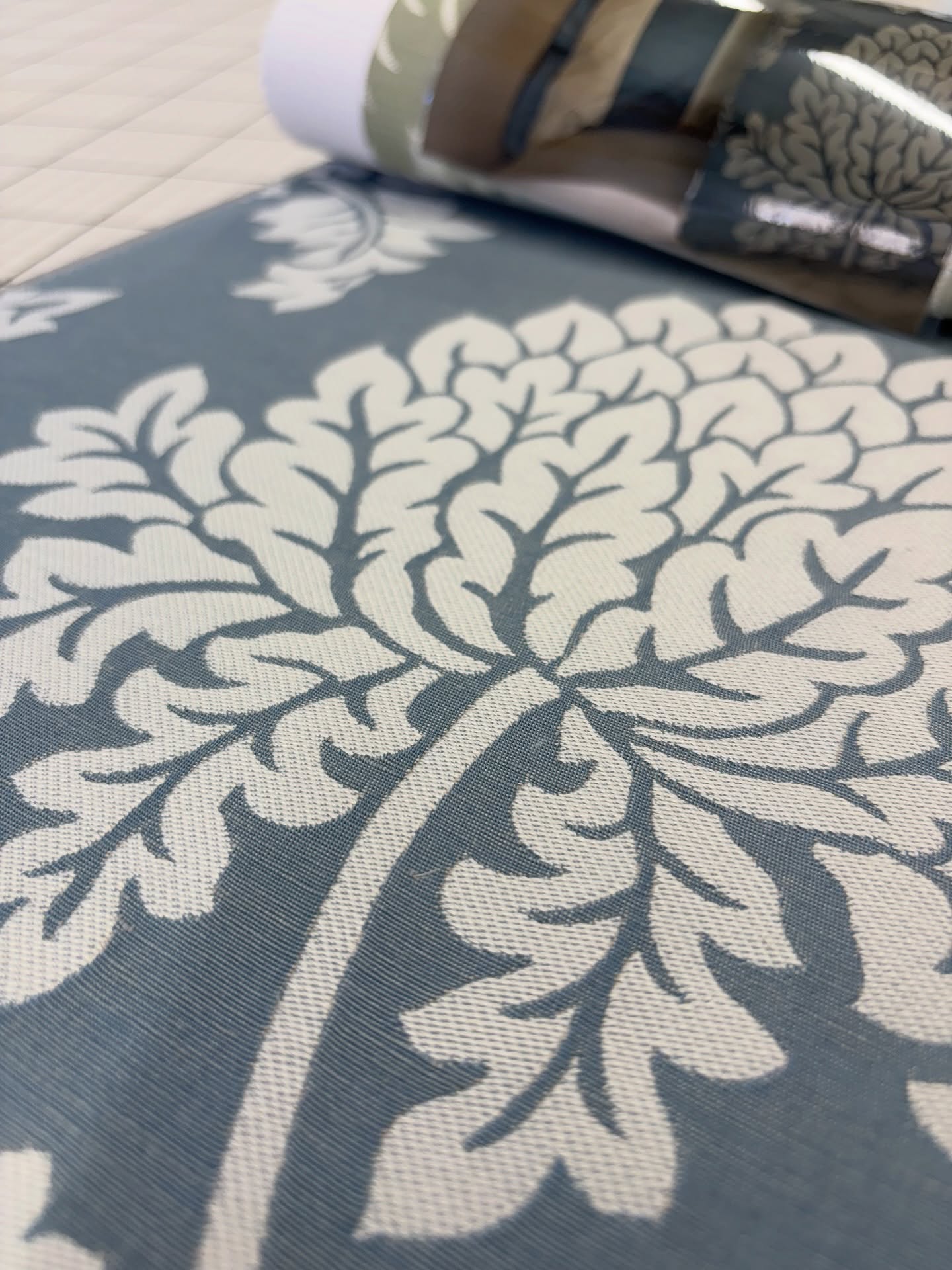 Amazing new collection of fabrics and trims from @jamesharefabric - some really lovely designs and colours. #newfabric #worcestershireinteriors #worcestershireinteriordesign #malvern #malvernhills #malvernlife #ledbury