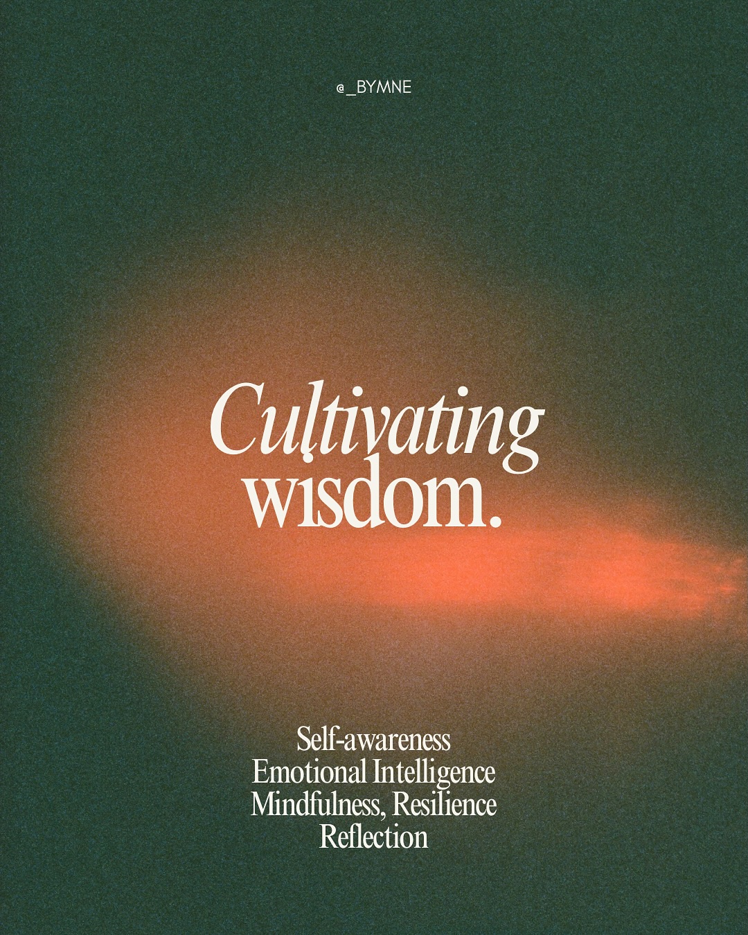 When we encounter a period of intense challenges or darkness, we have the opportunity to tap into our strength, resilience, and determination. In these very moments, it is required more than just wishful thinking; it demands preparation, self-awareness, and wisdom.
Know that:
👉 Readiness is the key
👉 Challenges are inevitable
👉 Wisdom is essential
👉 The darkness is precursor to the dawn
👉 Transcending your limitations is important
At times you may feel like giving up, when the obstacles seem insurmountable, or when the progress seems slow or even nonexistent; in these exact moments you have the opportunity to cultivate wisdom. It’s about developing discernment, intuition, and insight to make wise decisions and to navigate complex situations.
Learn more how to navigate difficult phases on bymnē’s blogpost.
#spiritualgrowth #cultivatingwisdom #darkbeforedawn #resiliency #selfawareness #personalgrowth