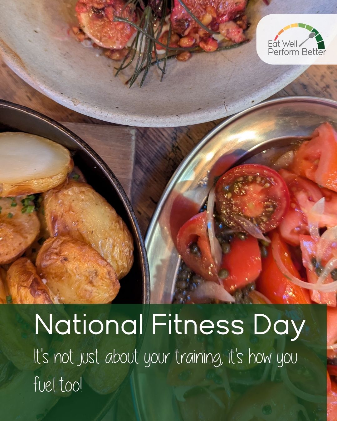 Fitness isn’t just about the miles you run, swim or cycle, or the weights you lift.
True fitness = strength, endurance, AND health — and that means looking after both your training and your fuelling.
On #FitnessDay, I’m celebrating not just movement, but the food that powers it!