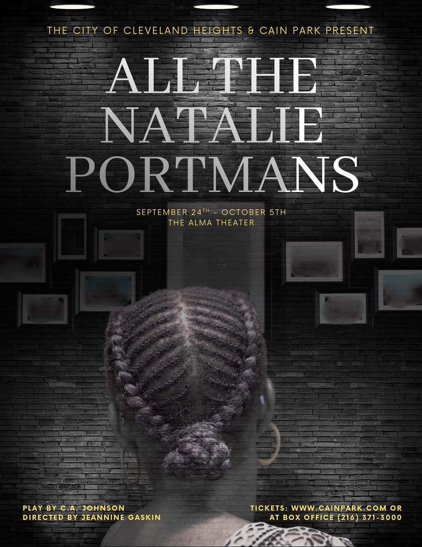 Congratulations to one of our amazing co-founders, @jeanninegaskin , on her direction of the Ohio Premiere of All the Natalie Portmans! A Black queer coming-of-age story about grief, fantasy, and finding your voice.
The play opens this Friday, September 26 and running through October 5, this powerful play will light up the stage at Cain Park.
Showtimes: Fridays & Saturdays at 7 PM | Sunday 2 PM
We’re also thrilled to share that Aria Johnson designed the postcard for this beautiful production so it’s a double celebration!🥳
Come out, show your love, and support Jeannine and the entire team as they bring this story to life!
#AllTheNataliePortmans #NewPlay #BlackTheatre #QueerTheatre #ComingOfAge #TheatreLife #OnStageNow #OhioPremiere #StorytellingThroughTheatre #EscapeAndSurvival #ClevelandArts #CLETheatre #