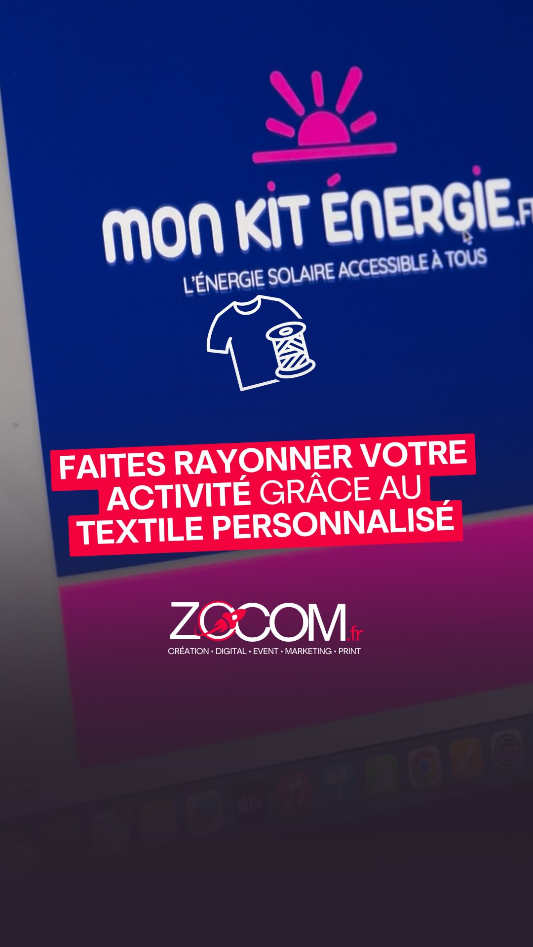 Parce que sur le terrain, chaque détail compte ⚡️ @monkitenergie gagne en visibilité avec ses t-shirts, tote bags et sweats personnalisés.
#communication #agencedecom #agencedecommunication #orleans #orléans #orleansmetropole #entrepreneur #entrepreunariat #zocom #branding #entreprise #strategiedemarque #strategiedecommunication #reseauxsociaux #restaurant #tours #blois #artisan #tpe #pme #centrevaldeloire @officielsilhouette_fr @solseurope @wordans_europe @papier_transfert @villedorleans