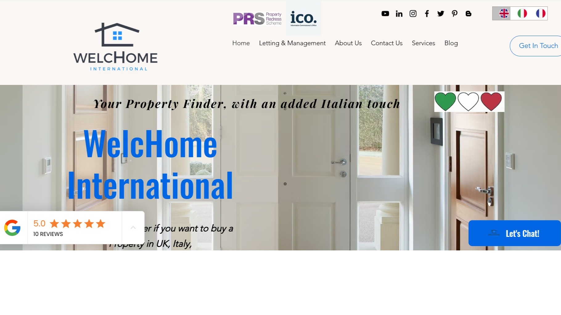 Your #propertyfinder with an added #italiantouch
#welchomeinternational #buyingagent #paris #london #italy