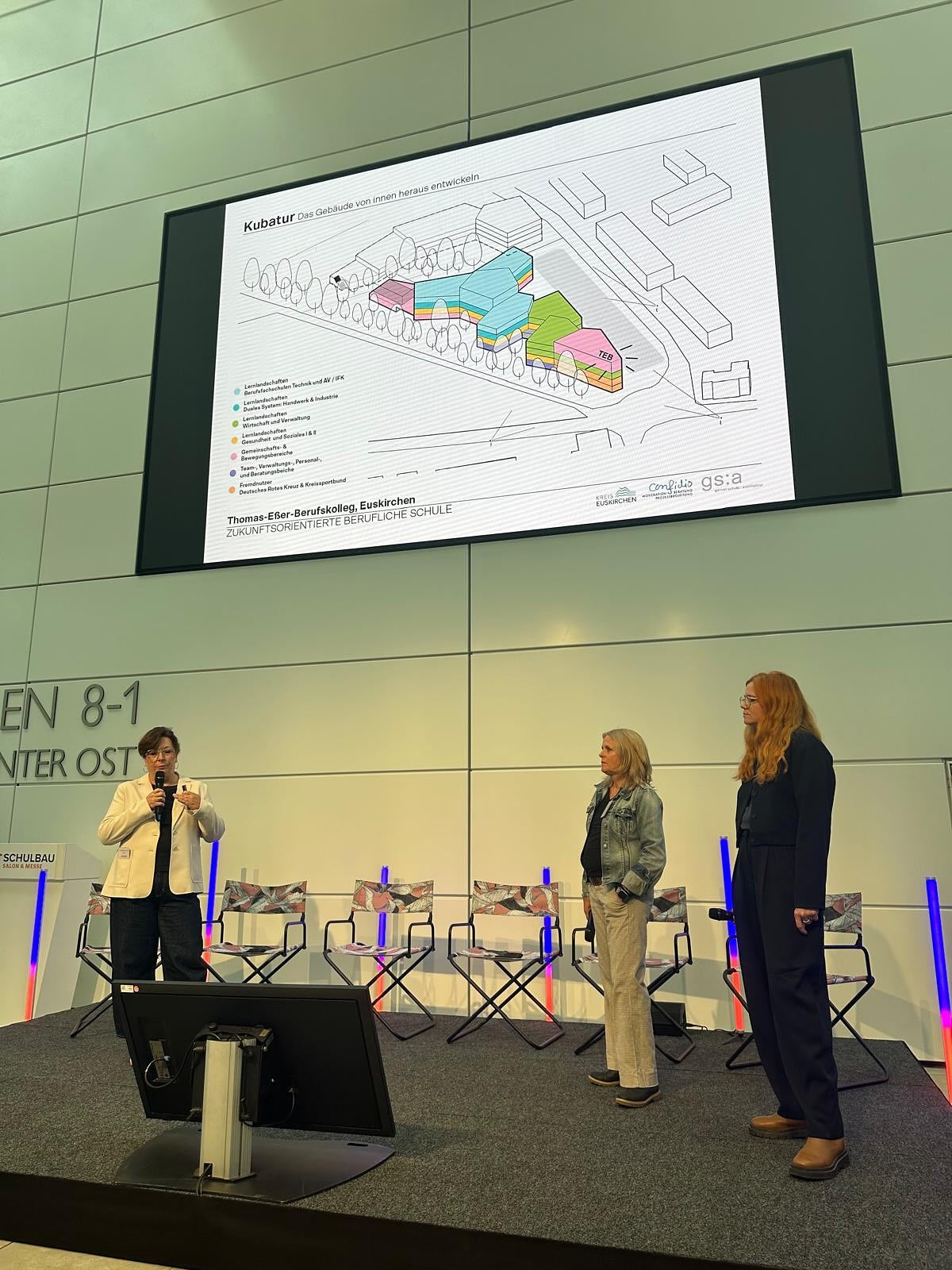 Unsere Expertise war gefragt auf der Schulbaumesse in Essen. Partizipationslehrstück! Super gemacht Schulbauteam!