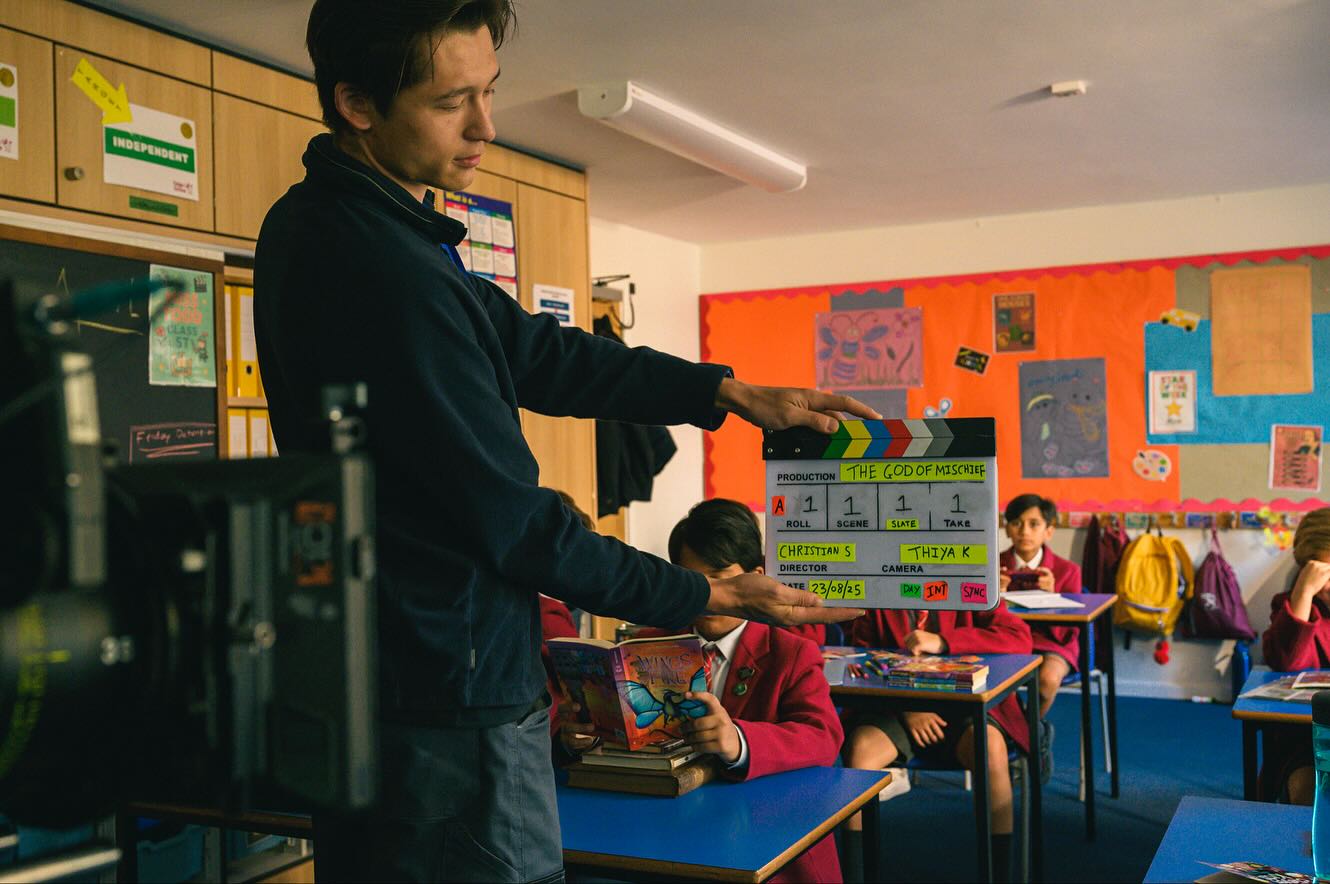 1 Month Ago we started production on God of Mischief!
Behind the Scenes Photography lead by @augustinhardy
Filming at @edgegrove