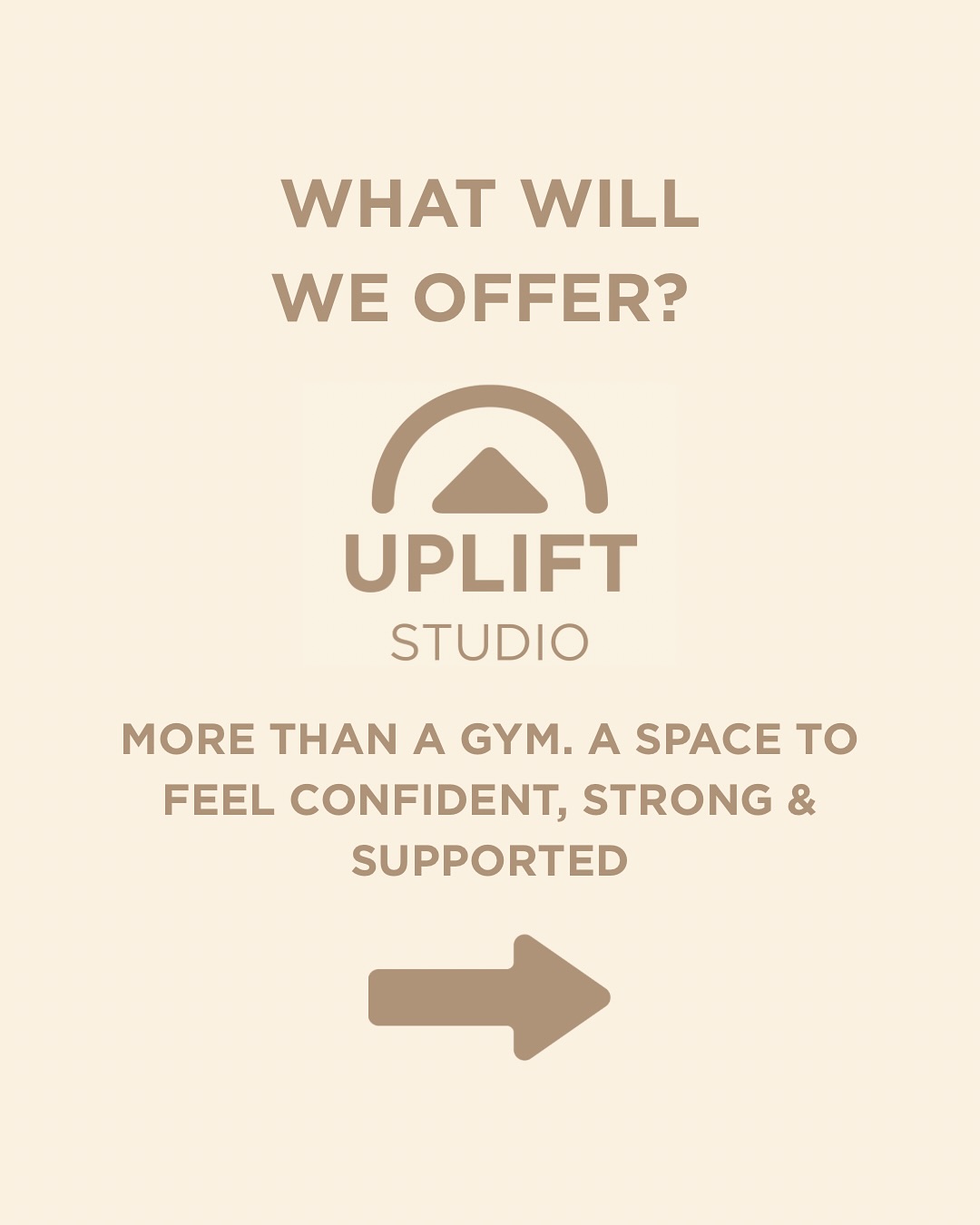 What will we offer at Uplift Studio?
From 1-1 Personal Training and small group classes, to hybrid and online coaching, and even community events, Uplift Studio is more than a generic warehouse gym.
It’s a space to feel confident, strong, supported and celebrate you being the best you can be!
Which one are you most excited for? 👇
#UpliftStudio #StaplehurstFitness #KentPersonalTrainer #LadiesThatLift #HybridCoaching #OnlineCoaching #CommunityGym #ConfidenceThroughStrength #WomenWhoLift #KentGym #strongertogether