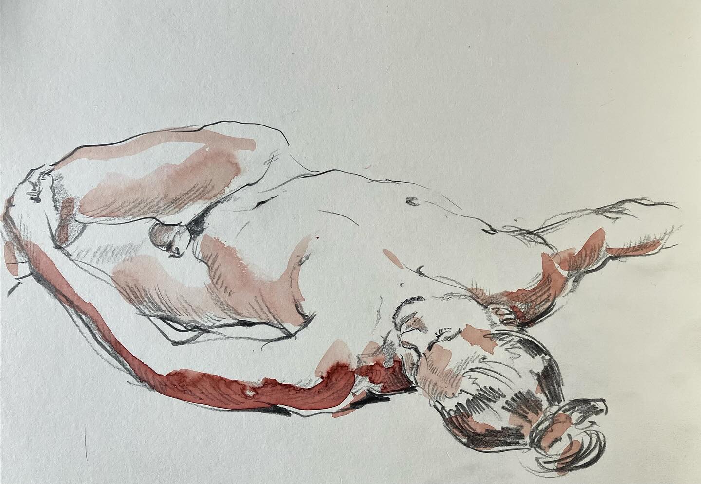 “Man”, tekening, 25-35cm, 2025. #lifedrawing #seashells #insectsartprints #deathandthemaiden #erosandthanatos #printmaking #etching #figuredrawing #classicdrawing #malefigureprints #blackandwhitedrawing #engraving #largeetching #penandink #quickstudies #malenudedrawings #portraitdrawings #portraitcommission #landscapedrawing #seascapedrawings #beachscenesart #selfportrait #fromlifeonly #stopusingphotographs #botanicalprints