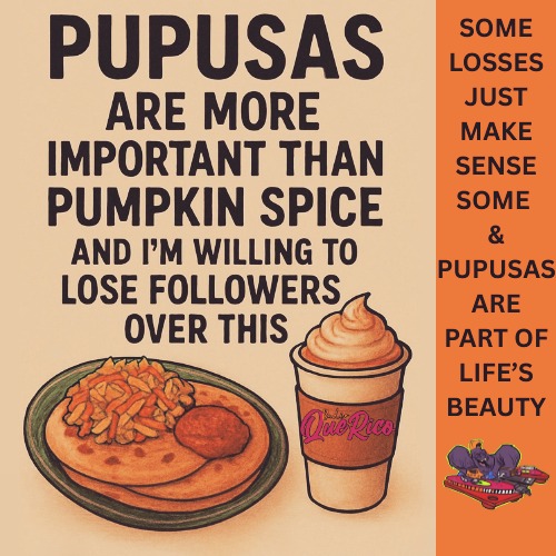 Se tenia que decir y pues a comer pupusas!!!
It had to be said and well time to eat some pupusas!!!😂