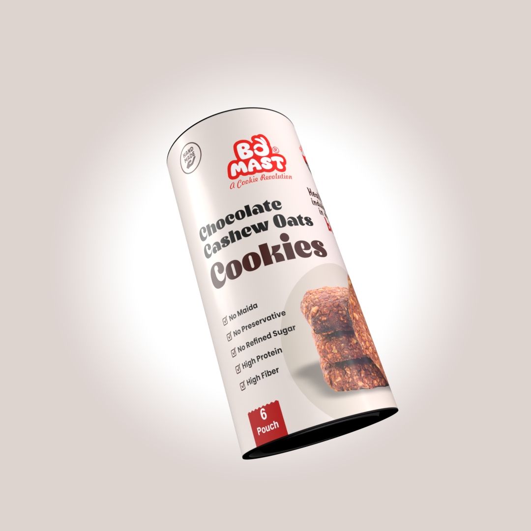 🍫🥜 BoMast Chocolate Cashew Cookies – 6 Pouch Pack 🥜🍫
The richness of chocolate blended with the crunch of cashews – a snack that’s indulgent yet wholesome! ✨
Perfect for family treats, gifting, or keeping your office snack drawer stocked.
✅ No Maida
✅ No Refined Sugar
✅ No Palm Oil
✅ No Preservatives
✔ 6 pouch pack – more crunch, more flavor, more happiness
✔ A perfect balance of nutty goodness & chocolate delight
✔ Ideal for kids, chocolate lovers & health-conscious snackers
Every bite of BoMast is pure joy with health inside 💚
📍 Shop now 👉 www.bomastcookies.com
#BoMastCookies #ChocolateCashewCookies #NuttyChocolateBites #HealthyChocoSnack #CleanIndulgence #WholesomeNutCookies #SnackSmarterIndia #ChocoNuttyDelight #BetterChoiceCookies #HealthySnackEveryday #BoMastHealthyJoy