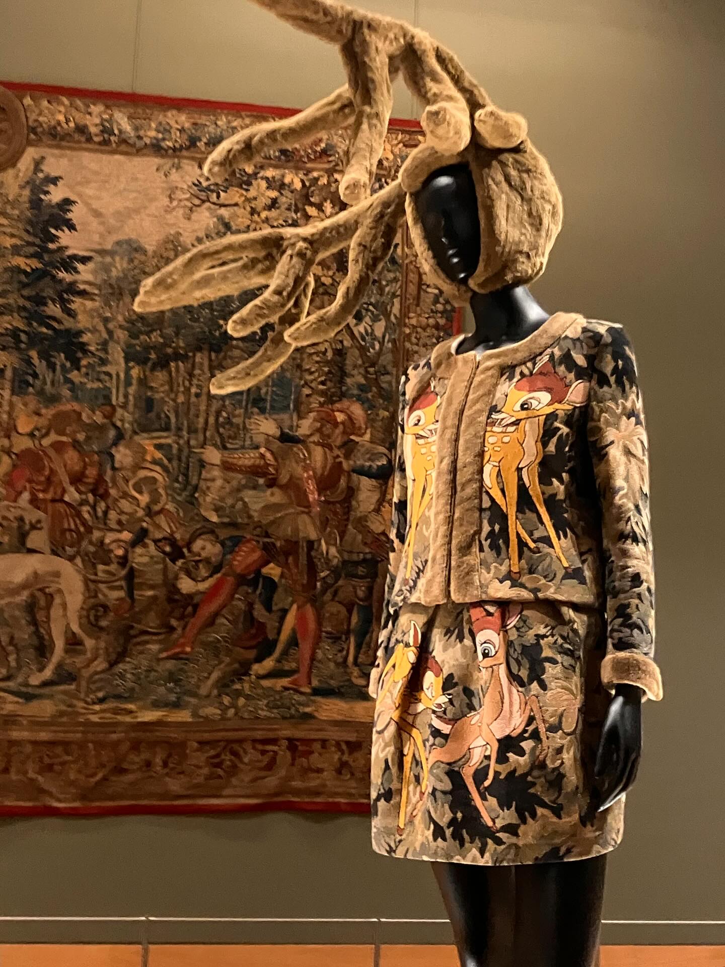 Bambi is back! #bambi #bambiprints #louvrecouture2025