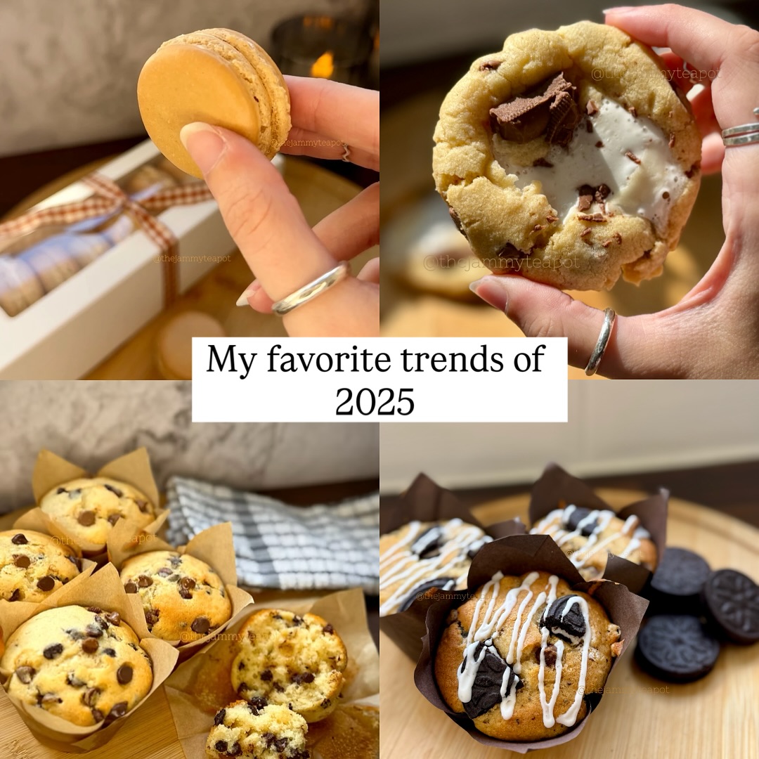 It’s that time of year again folks! These are my favourite trends from the baking world this year
This year seems to have been very presentation and decoration focused, which has challenged me to up my game as it’s one of the areas I’m not as confident in. Every day is a school day (quite literally for me) but I feel like I’ve grown a lot. I’m excited for the Christmas season, and for 2026!
I’ve tagged the amazing creators of these pictures below, so drop them a follow if you like their work!
#baking #bakingtrend #baking2025 #recipe
Vintage Cakes:
@michelechung_
@baariabakes
@sweetgeebakes
@cakeryinthemaking
GBBO:
@thefeelgoodbaker
@biteofthebakes
@yorkshiresbestfood
@bakewithlucyy
Macarons:
@_yu.jung
@cookienookco
@Halliebaier
@macaronsocial
Brookies:
@crumbz.jv
@modestbloom22
@creamybites_2.0
@nia.cooks
Mini Cheesecakes:
@ashascupcakes
@rhiascakes
@caleykitchenph
@chloeandleox
Pistachio:
@annalpcooks
@glutenfreealice
@bunboxbristol
@thelittleblogofvegan
Zero Waste:
@ aryanjafrii
@ thebreaktimebakers
@ harri.hat
@ connieshaydesigns
Sun & Moon Cakes
@kenziescakesaberdeen
@ Duckstarlee
@ _sonii18
@aprilsbakerlondon