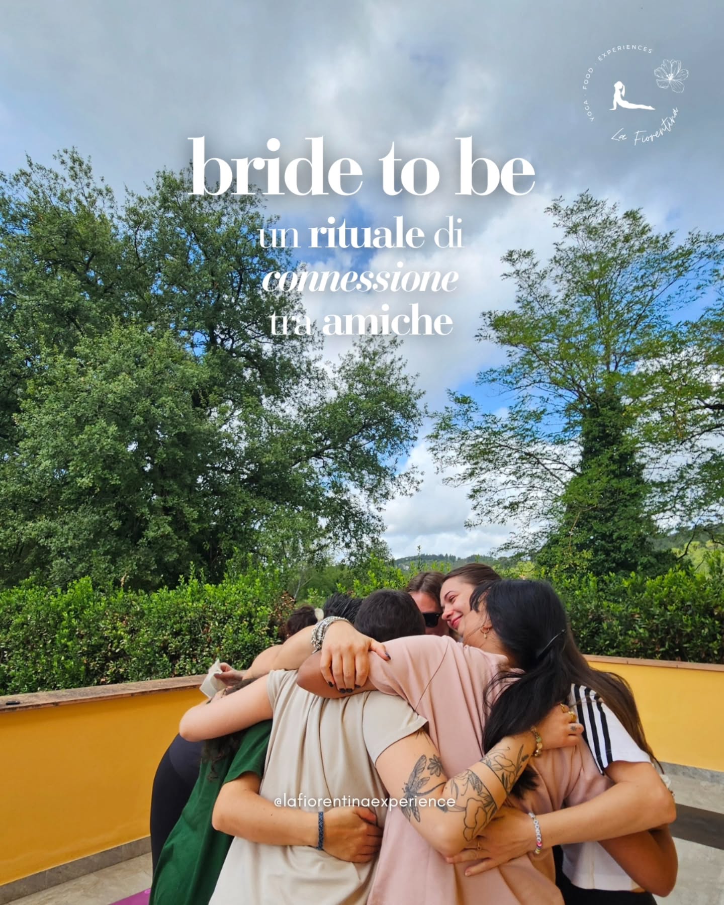 💚 Un angolo di toscanità, accogliente e tranquillo. Dove sembra di essere a casa
Un addio al nubilato organizzato in meno di 48 ore. Lontano da ciò che era previsto, ma molto più vicino a ciò che serviva davvero: tempo di qualità, connessione, emozione.
🧖🏼♀ Un rituale tra face yoga e momenti emozionali guidato da Eleonora, solare, autentica, capace di creare uno spazio di ascolto, risate e condivisione profonda
🍰 Un brunch che ha sorpreso tutte: per bontà, cura e varietà - la torta, una nuvola!
🧵 Un workshop di ricamo e colore su tote bag, guidato dalla dolcissima Laura di @lalab_studio che ha trasformato un’attività creativa in un momento di presenza e leggerezza
Abbiamo trasformato un imprevisto in qualcosa di intimo, sentito, vero.
E il gruppo… più unito di prima 🫂
Elena @elenaric 👰🏼: "Ho pianto più lacrime durante la lezione che negli ultimi 3 anni, grazie di 🤍 era tutto perfetto”
💌 Se anche tu stai cercando un’esperienza da vivere con il cuore, scrivimi
#AddioAlNubilatoOriginale
#EsperienzeAutentiche
#FaceYogaExperience
#WeekendAlFemminile
#EventiInToscana