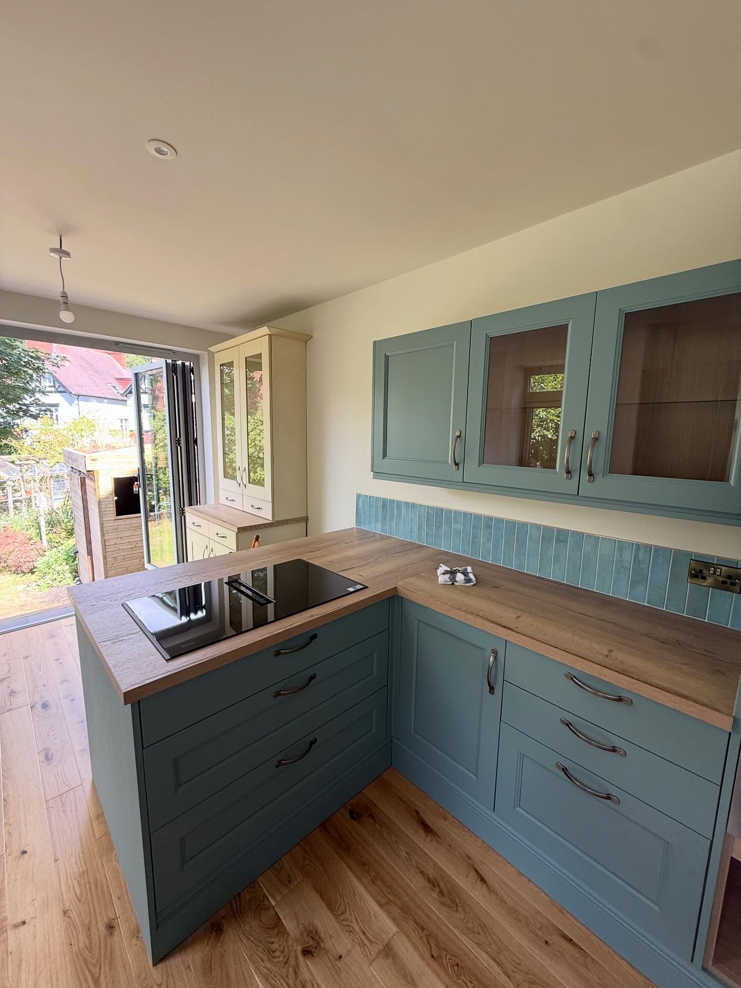 We created a kitchen with a view on this one - and this had all the top of the line appliances