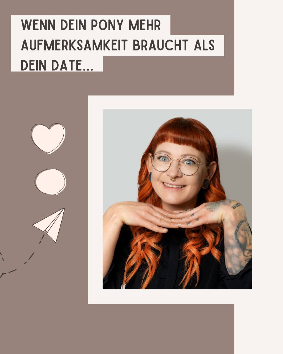 "Wenn dein Pony mehr Aufmerksamkeit braucht als dein Date…"
…dann ist es Zeit für uns.
Wir bringen euch beide wieder in Form.
#HairLove #PonyPflege #HairAmisStyle