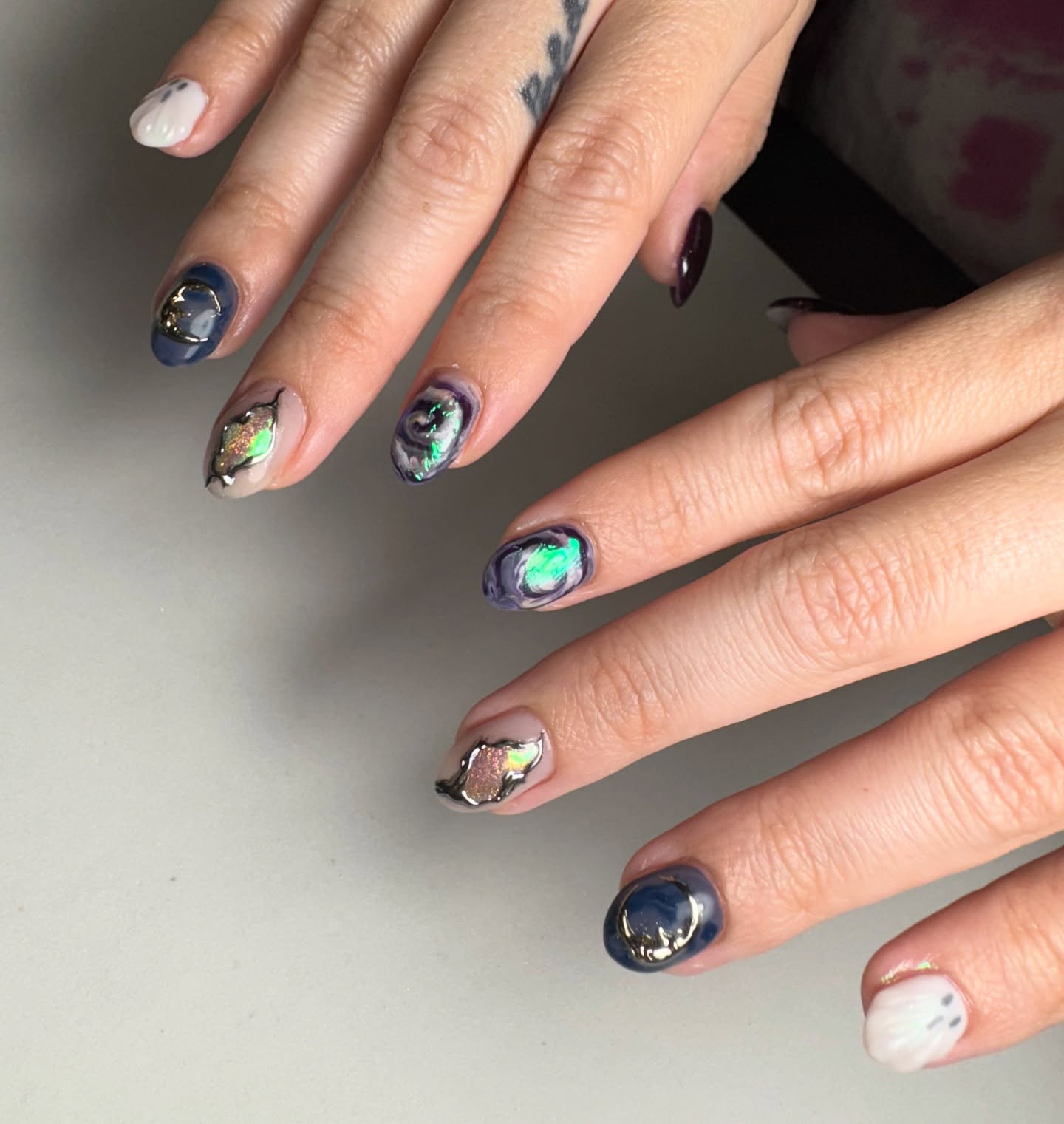 Not sure how to describe these nails?? What ones your favorite?