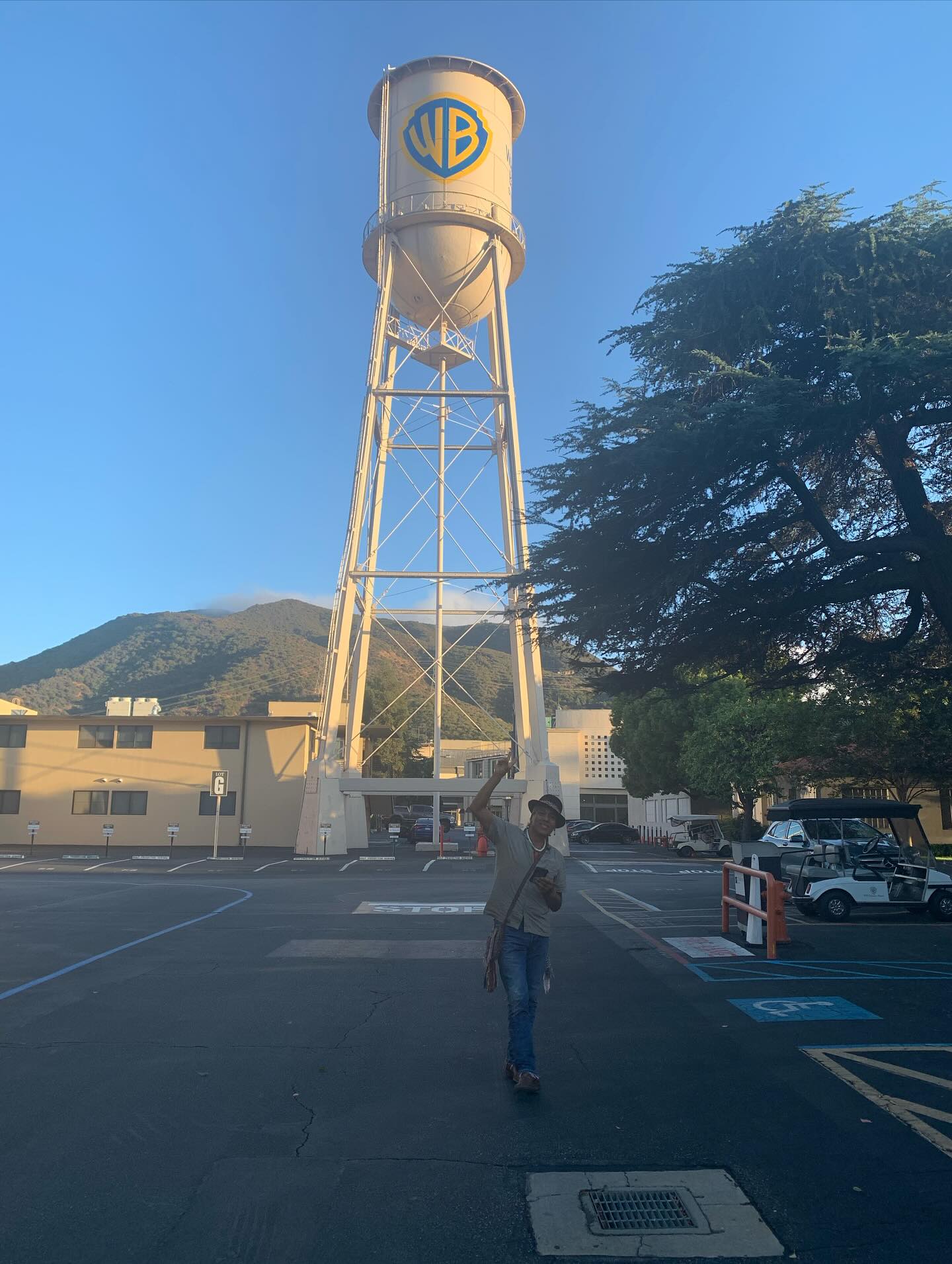 From tonight’s screening of Road To Everywhere starring Robert Mirabal and Whip Hubley, directed by Michael Shoob, at Warner Brothers Studio in Burbank!