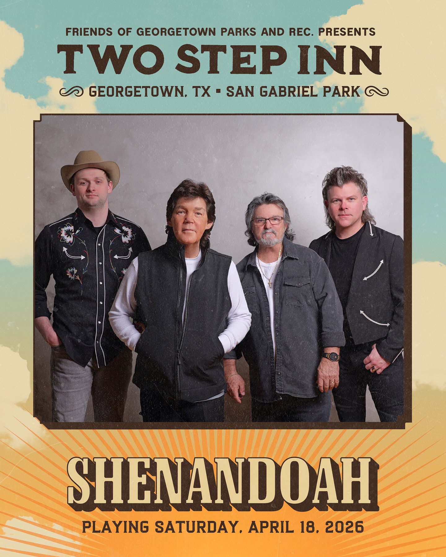We’re excited to see y’all at @twostepinn in Georgetown, Texas! Tickets will be available this Friday, 9/26 at 12pm CT when the 2026 Presale begins. Sign up for a presale passcode now at twostepinn.com/tickets!