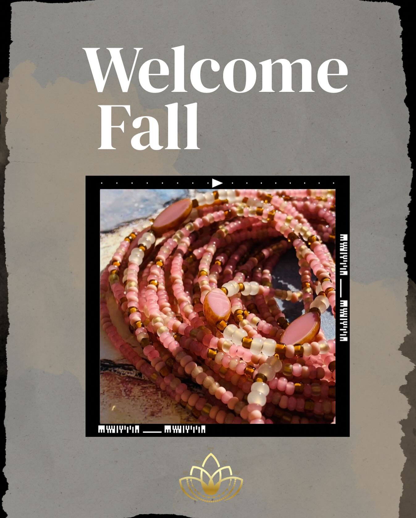 Hello Fall!
A season to cozy up, reflect and embrace the beauty of change. Let the crisp air remind you to breathe, reset, and shine. ✨
#hellofall #SelfCareSeason #waistbeads