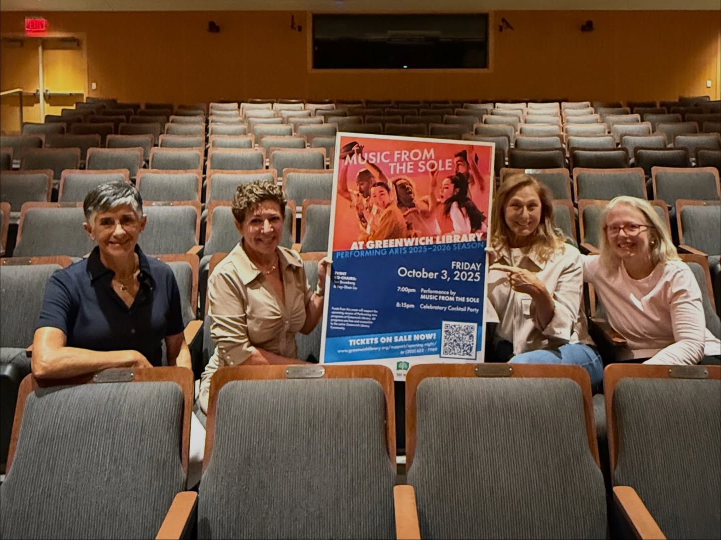 🎙️ New episode: People Are Saying x Friends of Greenwich Library!
Step inside a true civic treasure—Greenwich Library for this episode with Lisa Mandel (Director of Development), Hilary Martin Lea (Chair, Friends of Greenwich Library), and Helaine Winer (Friends Board / Performing Arts Chair) to preview their “Opening Night” on October 3 featuring Music From The Sole. We spotlight how the Friends power free, year-round programs for the whole town, and share simple ways you can support this crown jewel of Greenwich. Your backstage pass to culture, community, and connection—right here. 💚
📚 P.S. Run—don’t walk—to get your FREE Greenwich Library Card (hello, perks + the entire Digital Library!)
Links in bio to the episode, Opening Night & Sole performance info, and how to get your library card!
#PeopleAreSayingPodcast #GreenwichLibrary #FriendsOfGreenwichLibrary #OpeningNight #MusicFromTheSole #Community #Culture #PerformingArts #GreenwichCT #LibraryLove #SupportTheArts #freeforall #musicfromthesole #greenwichlibrary #openingnightcelebration #dance #fundraiser #performingarts