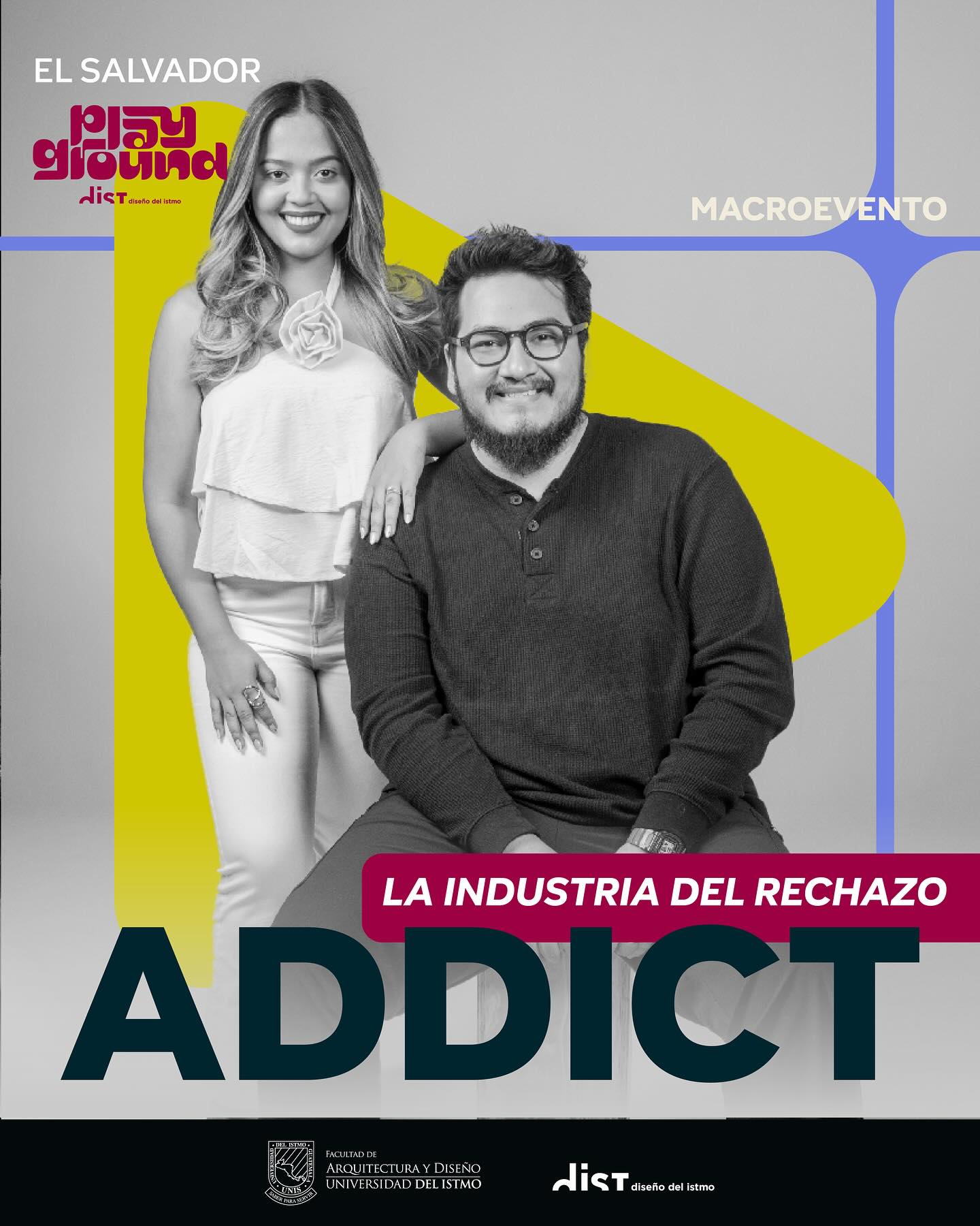 El Salvador presente en el Macroevento con Addict (@addict.sv) y su conferencia “La industria del rechazo”.
💥
#DISTPlayground