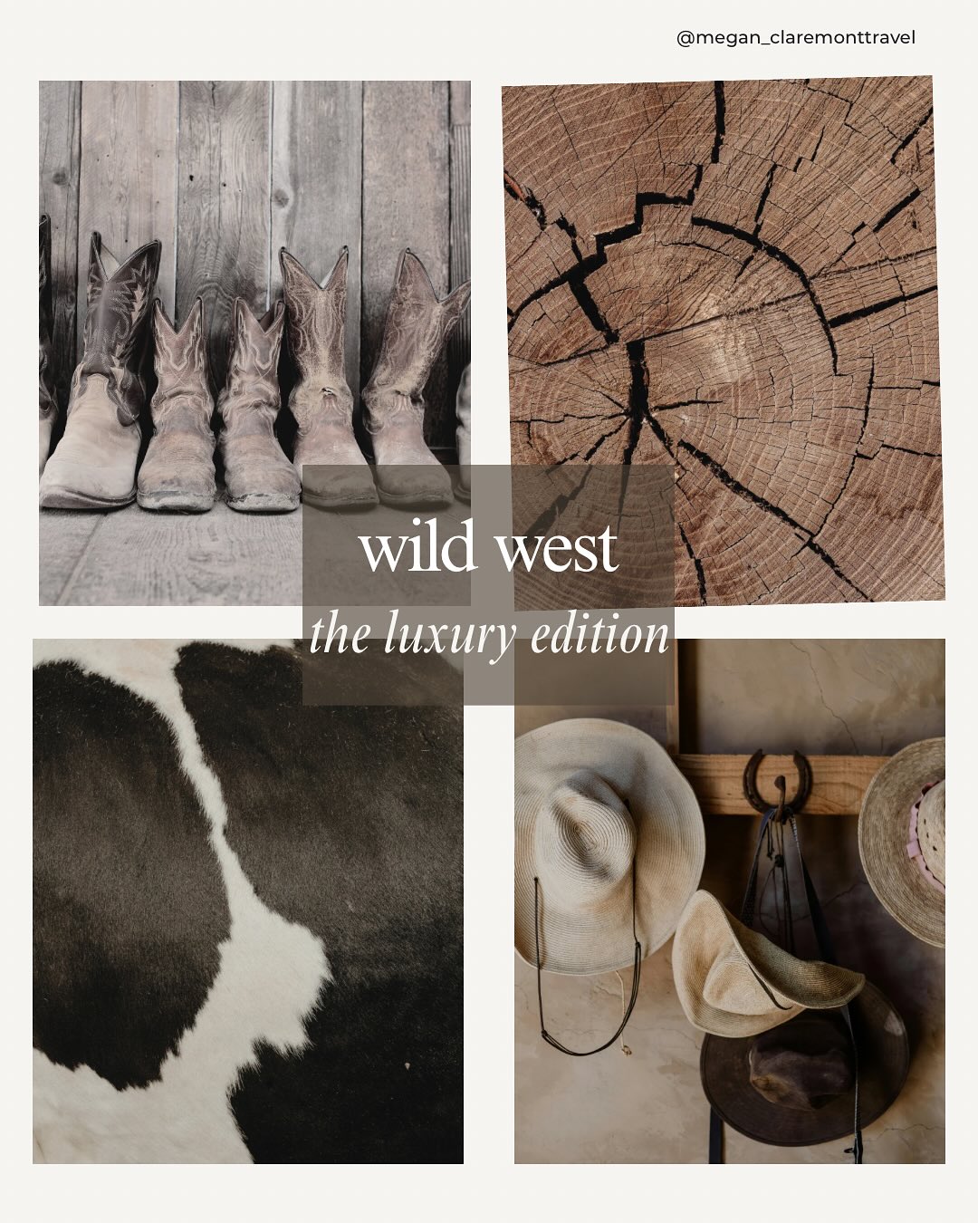 Ranch vibes in the Wild West (luxury edit)
Want to live out your cowboy (or cowgirl 🤠) dreams?
These properties provide quintessential western activities and lots of yeehaw energy with signature luxury touches.
Properties featured here:
@sagelodge - Yellowstone is easily accessible
@sorrelriverranch Sorrel River Ranch, Utah
@sundanceresort - fun fact- this was founded by robert redford and retains his original vision
@pawsupmontana former cattle ranch turned luxe getaway
@blueskyauberge super accessible- just outside park city, but feels lightyears away
Ready to go? Megan.Stout@Fora.Travel