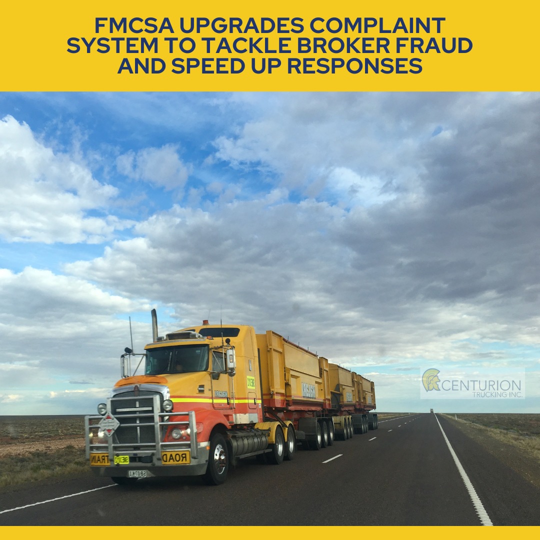 Federal regulators are updating the FMCSA’s complaint system to make it faster, easier to use, and now include broker fraud, giving truckers and carriers better protection and stronger enforcement against unfair practices. Find out more about the changes here:
https://www.freightwaves.com/news/regulators-target-crooked-freight-brokers