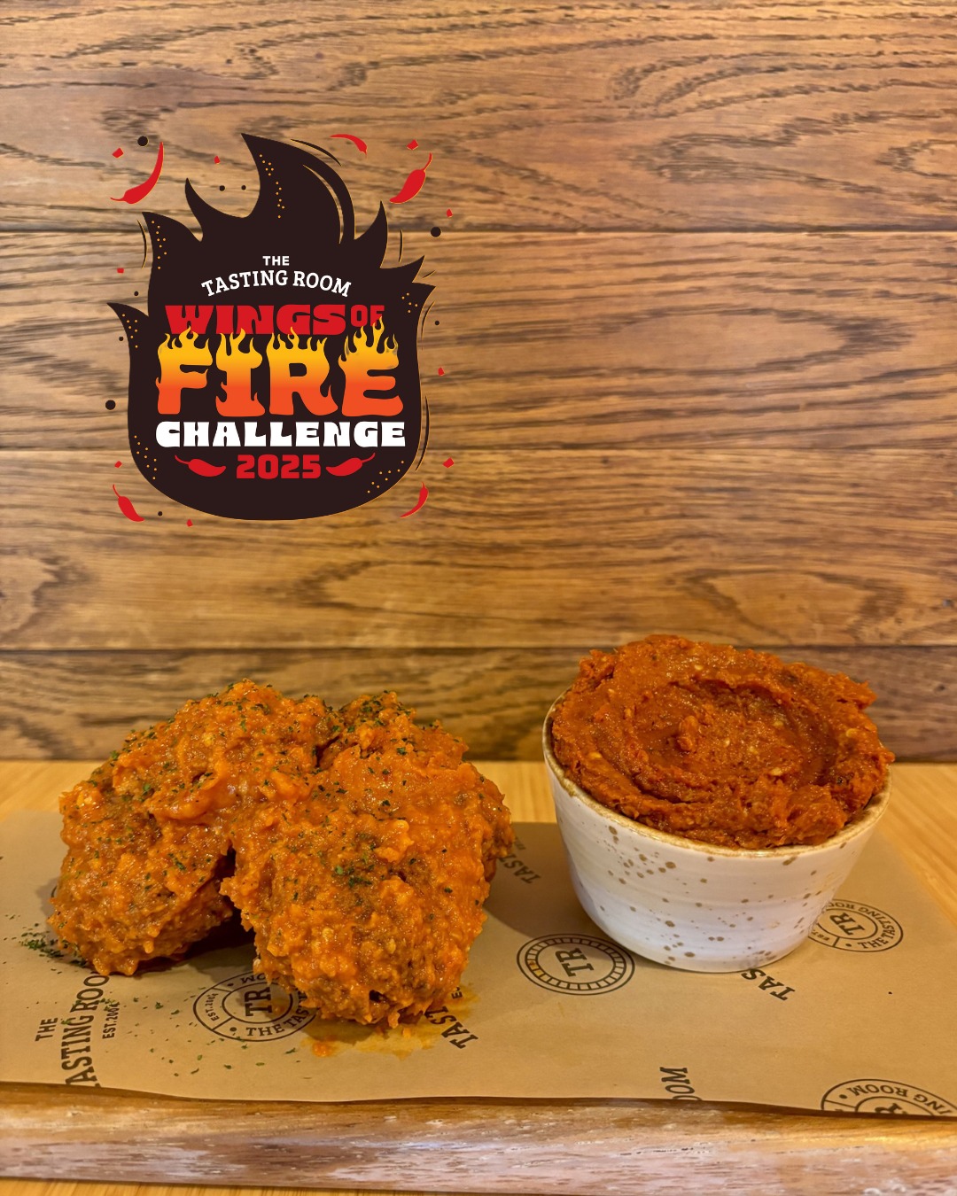 Introducing The Tastings Rooms very own house-made hot chilli paste! Slotting in at hot sauce number three. Lets just say the heat is rising...
Check back for sauce number four tomorrow... This is where it gets serious...